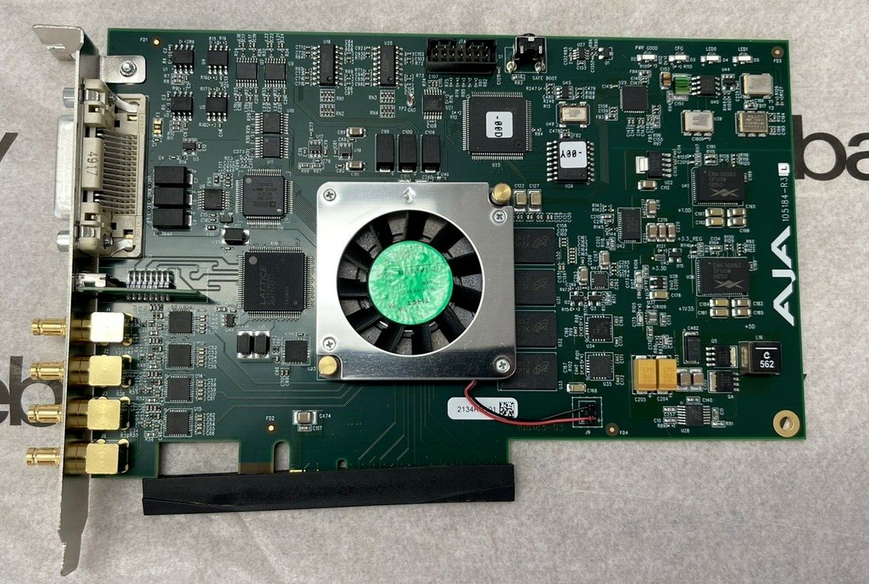 AJA KONA 4 4K SD/HD/FHD/UHD SDI HDMI PCIe x8 Capture I/O Card