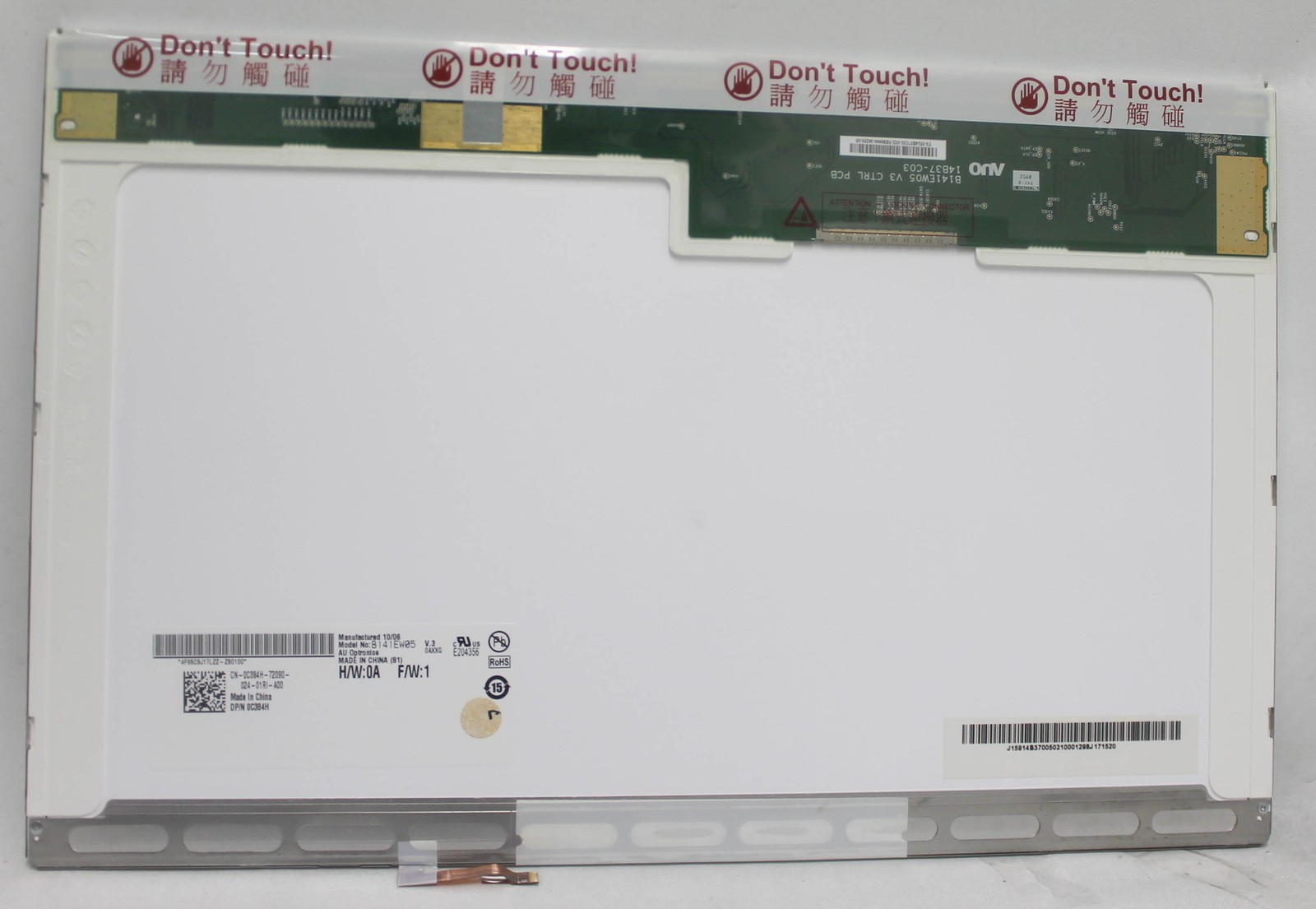 B141EW05 V.3 Au Optronics Lcd 14.1 30Pin 1280 X 800 Wxga Matte “GRADE A”