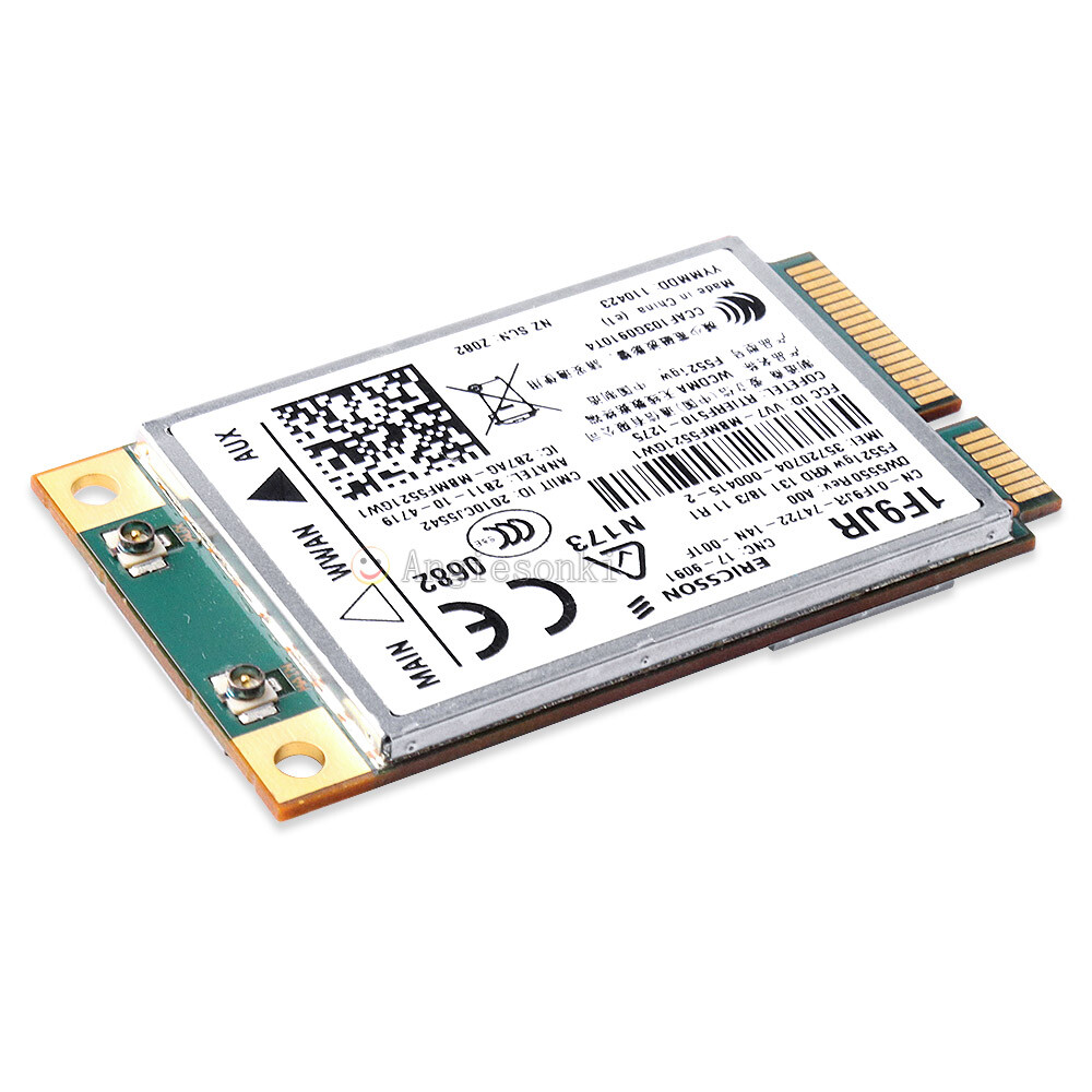 Unlocked Ericsson F5521GW DW5550 Wireless 3G WWAN card Mini PCI-E For DELL E5420