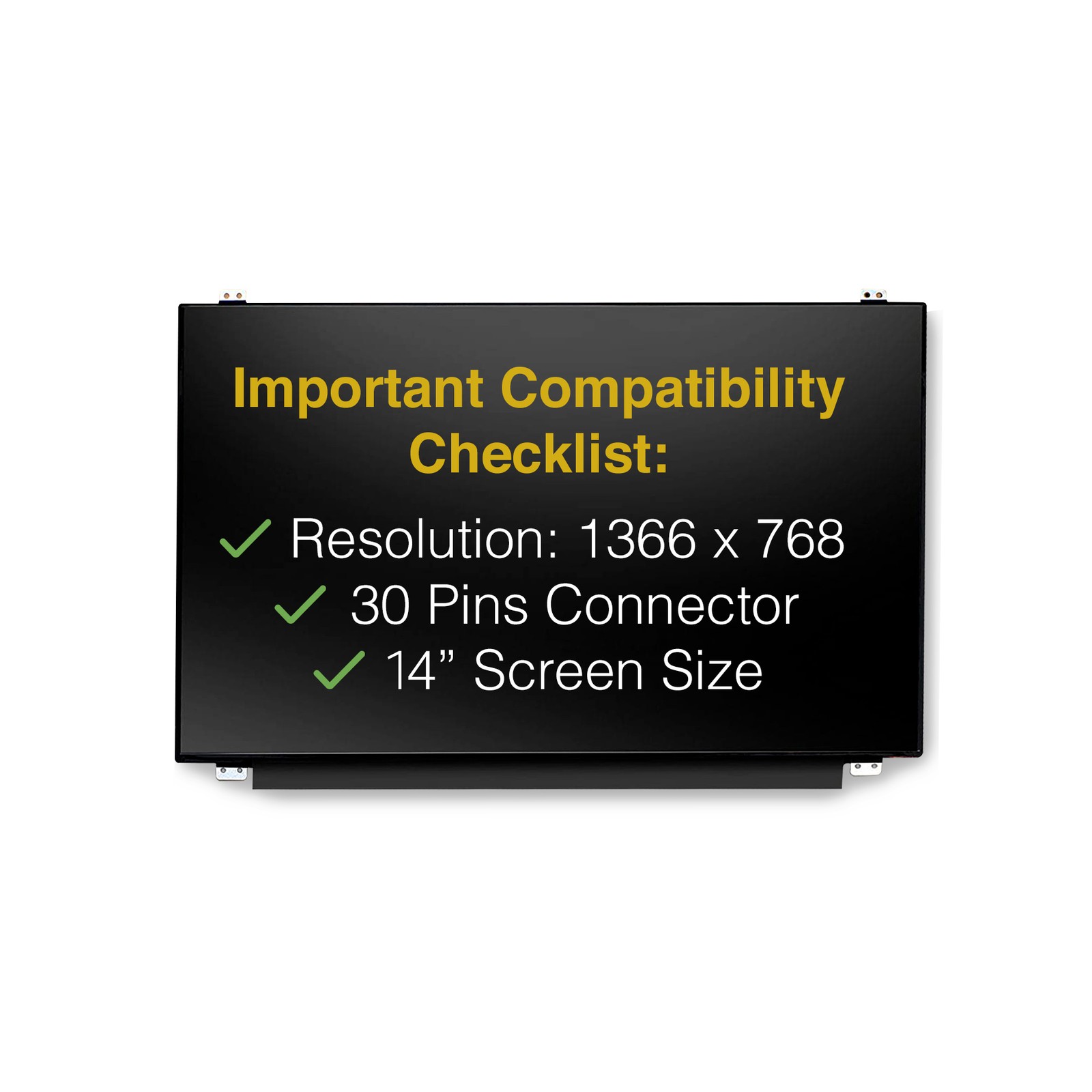 Dell LATITUDE E5470 30 Pins HD Screen Replacement LCD Display With Tools