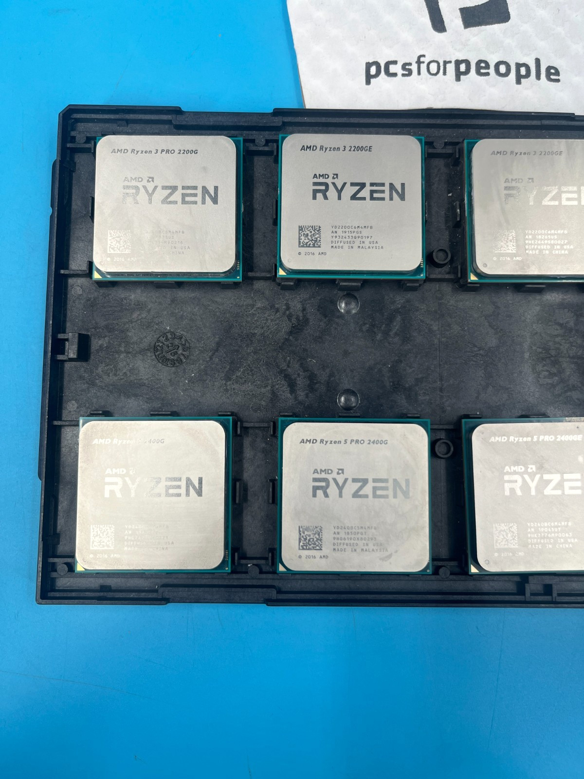 *LOT OF 8 MIXED MODELS AMD Ryzen AM4 CPUs M| See Description FREE SHIPPING*