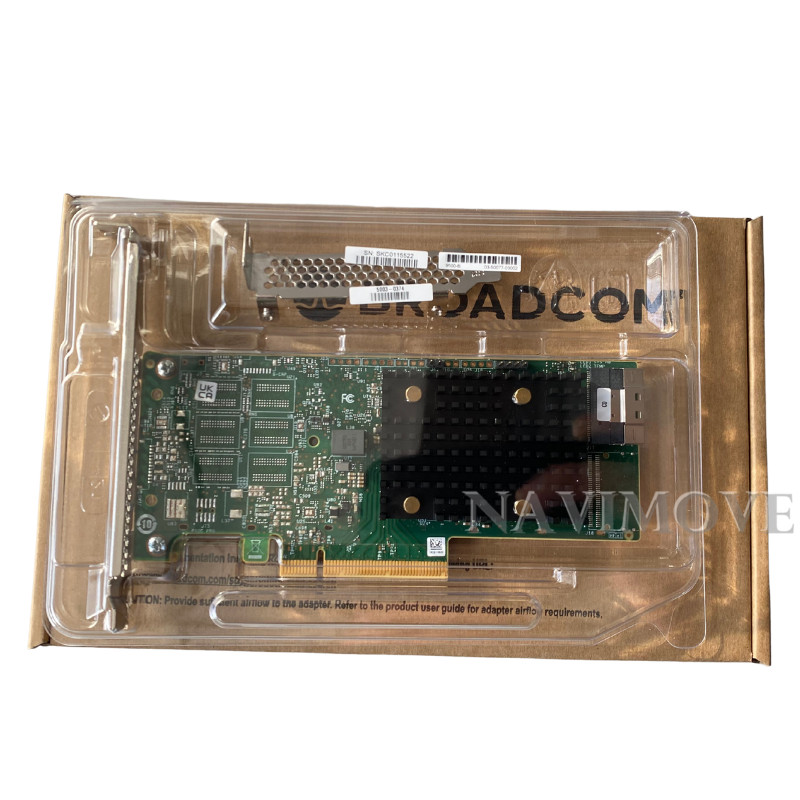 New Broadcom HBA 9500-8i Tri-Mode IT-Mode Interface Cards/Adapter Internal SAS
