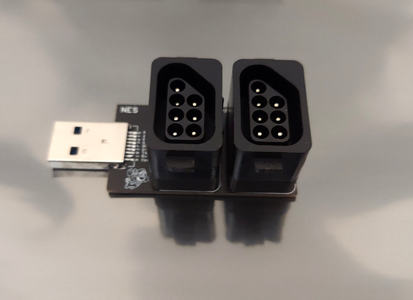 MiSTer FPGA SNAC Board w/ NES, SNES, Atari, and Genesis Adapters