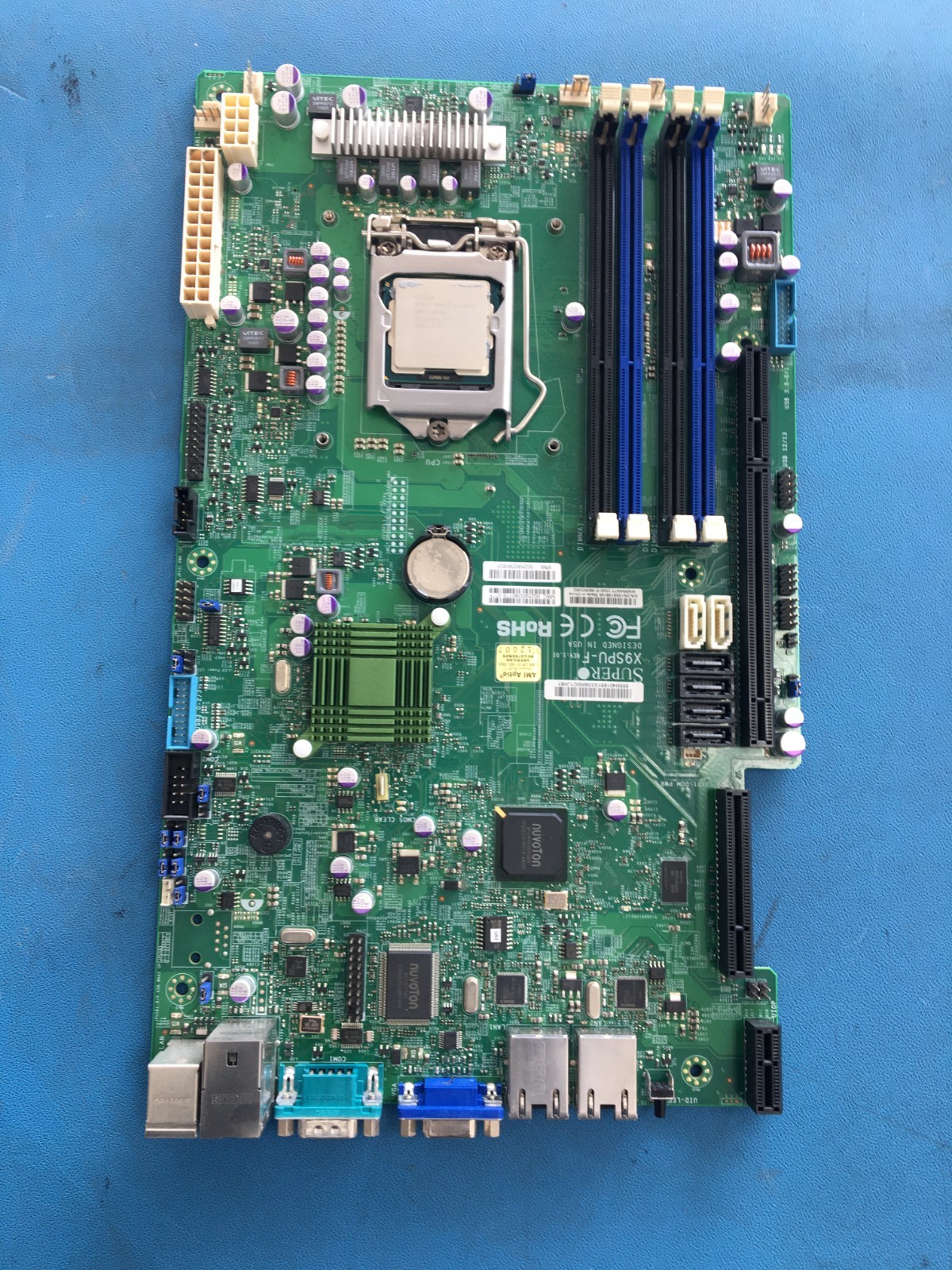 Supermicro X9SPU-F-CS045 LGA 1155 Proprietary Server Motherboard w E3-1230 v2