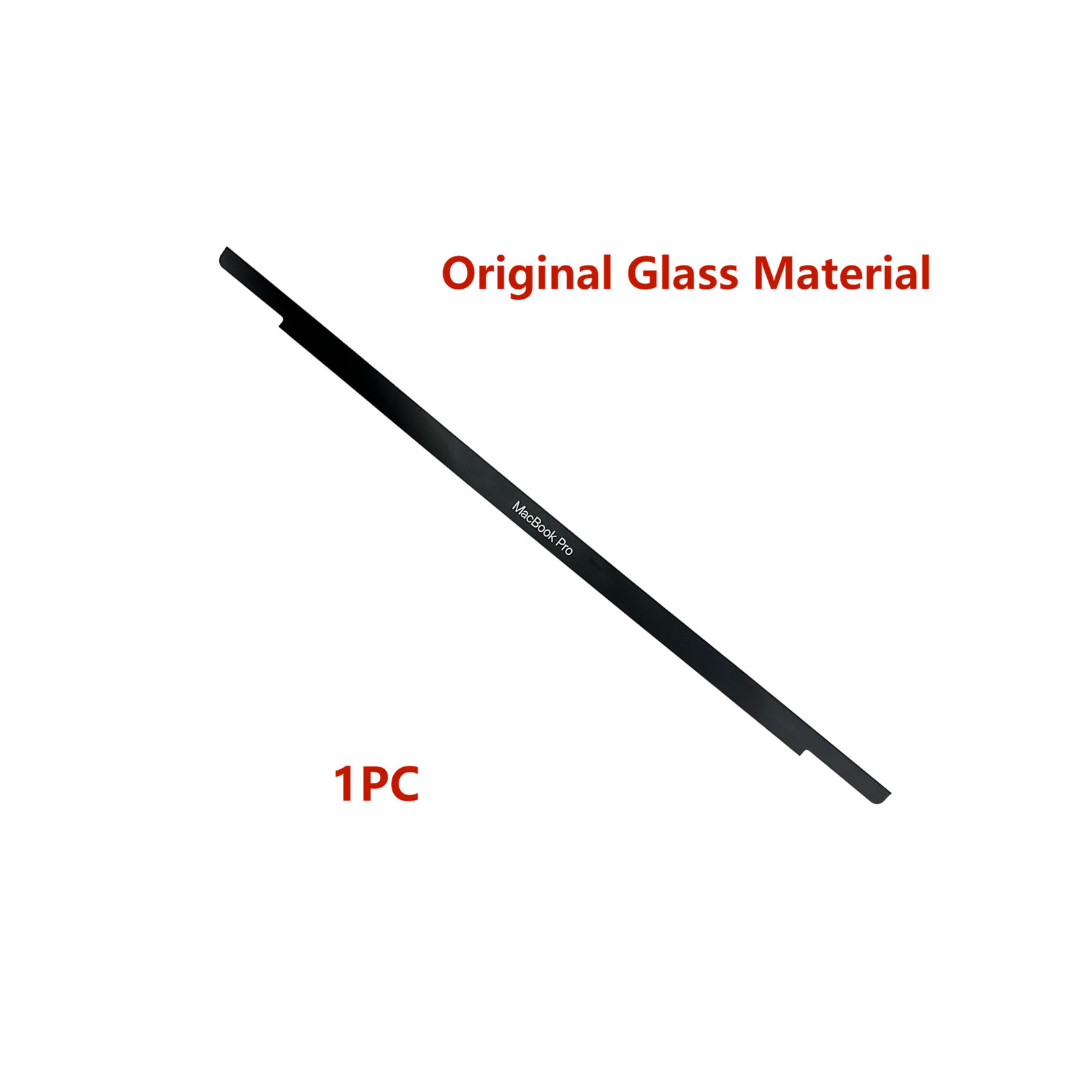 for MacBook Pro 13 A2338 2020 2022 Front Glass Bezel Logo Strip Cover Original