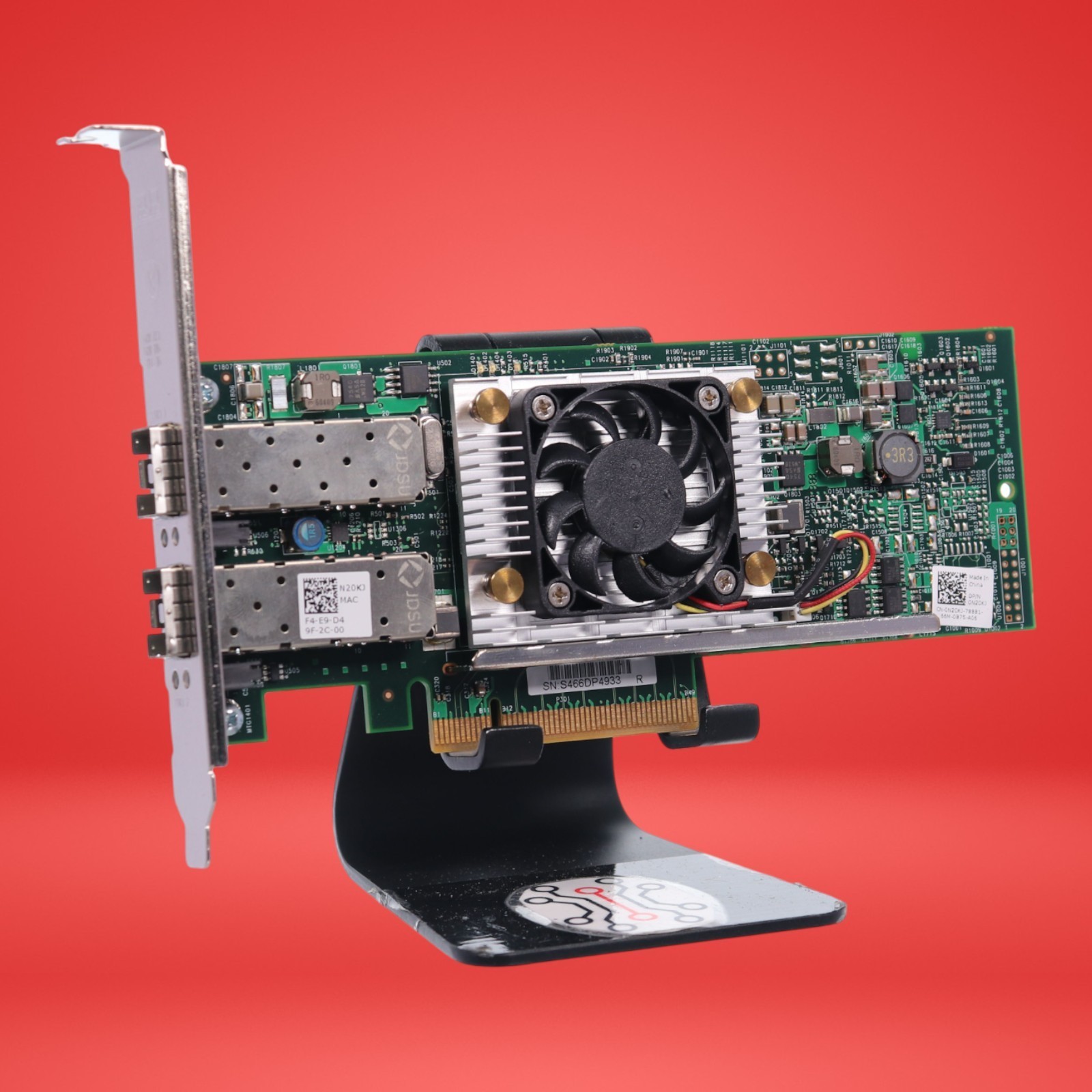 DELL 0N20KJ / 0Y40PH BCM57810S 10GB DUAL PORT PCIE NETWORK CARD