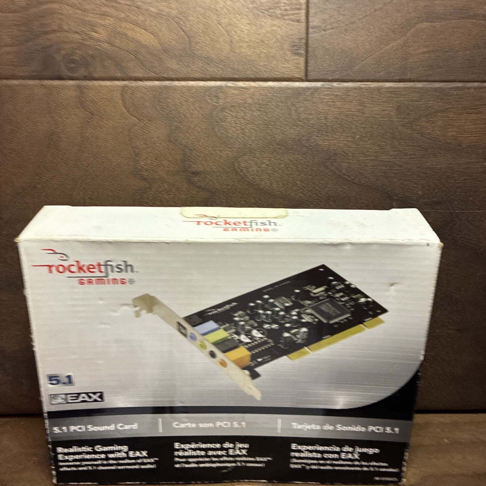 Rocketfish RF-51SDCD Creative Labs 5.1 24bit PCI Sound Card with Optical Out