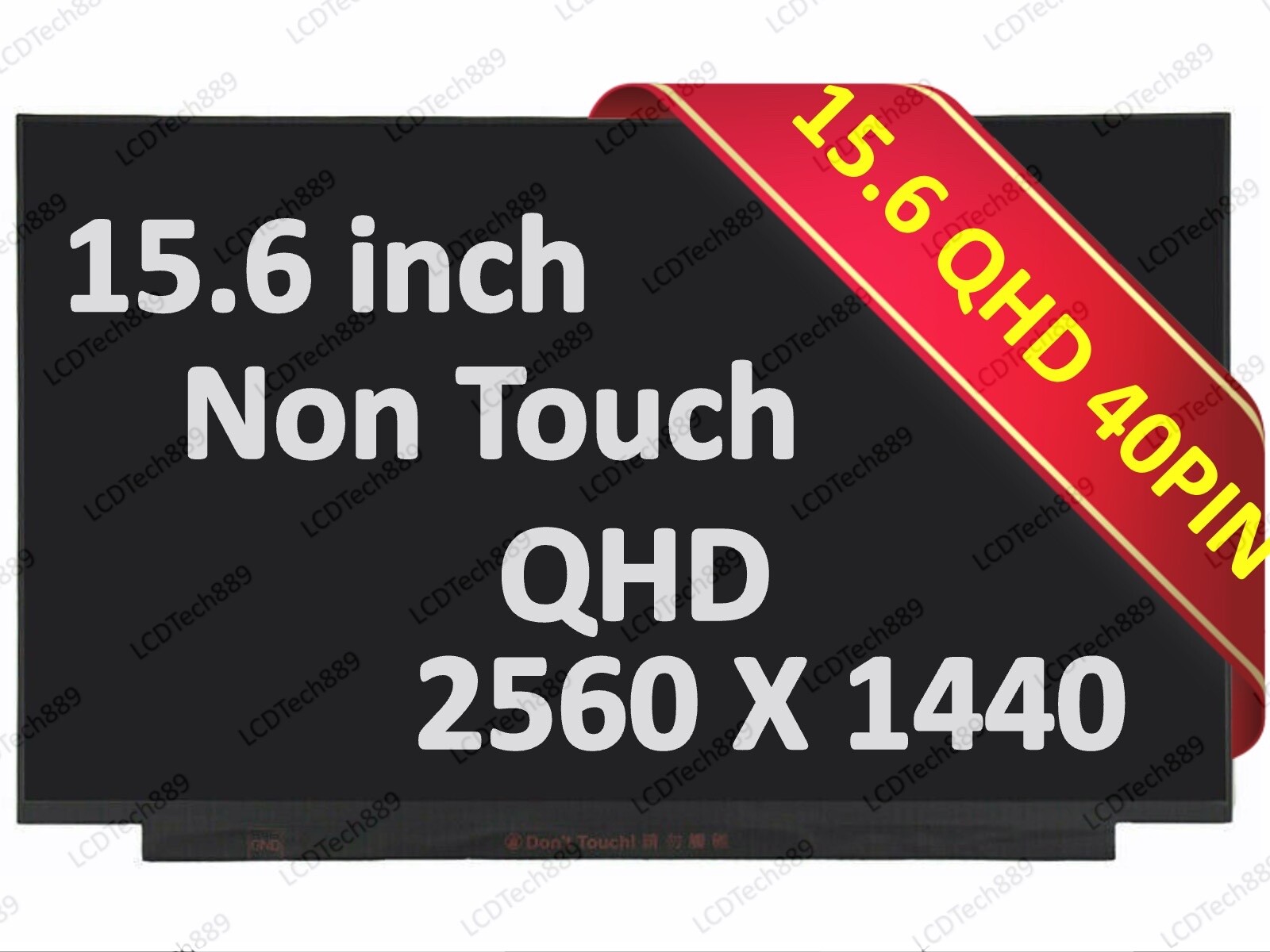 LP156QHG SPV1 NE156QHM-NX1 15.6″ LCD Screen for DELL 0HMH2Y EDP WQHD 2560X1440