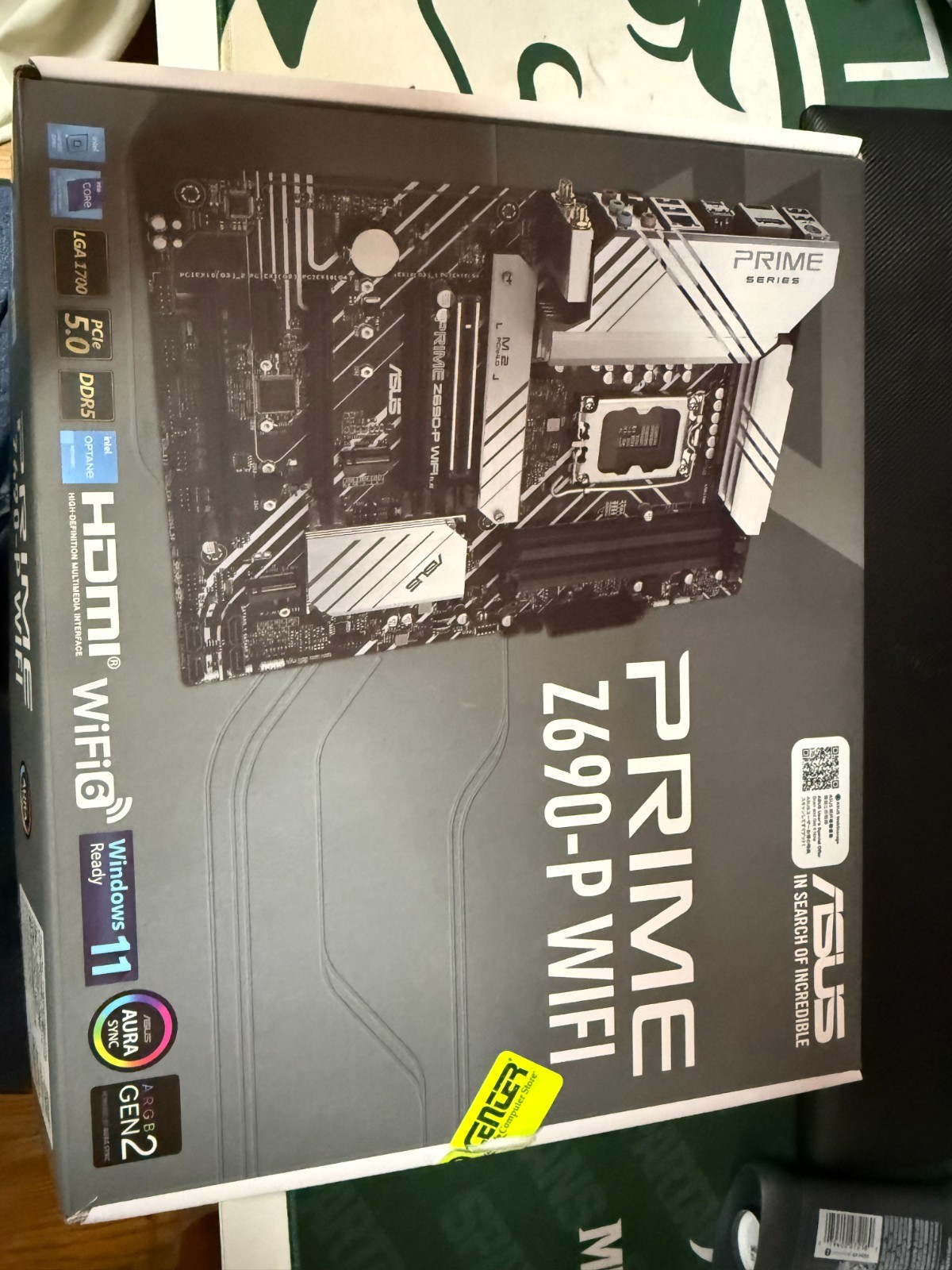 ASUS Prime Z690-P WiFi LGA 1700 ATX Intel Motherboard