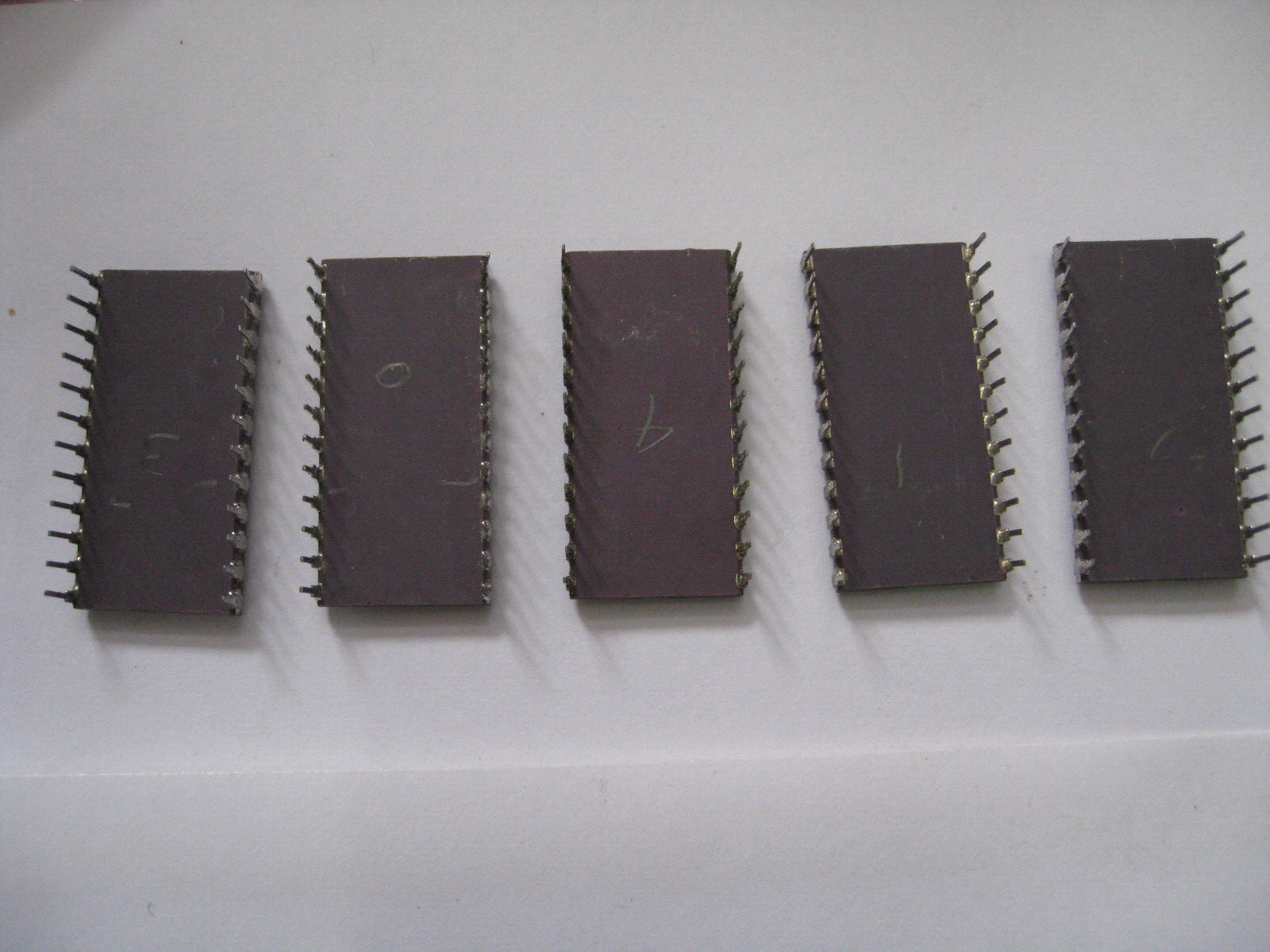 5 Advanced Micro Devices AMD AM1702ADC C1702A purple ceramic IC Intel 2nd Source