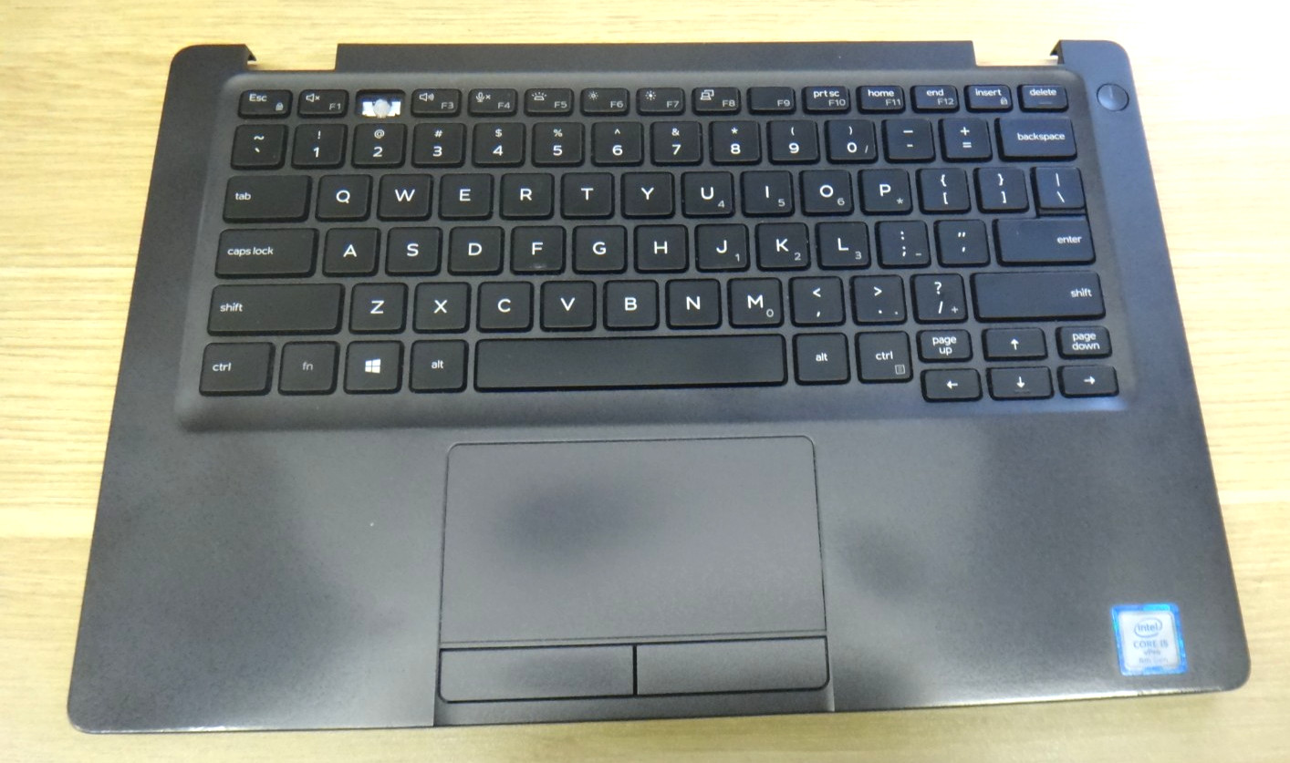 OEM Dell Latitude 5300 Laptop Palmrest with Keyboard 13M71 MISSING KEYBOARD CAP