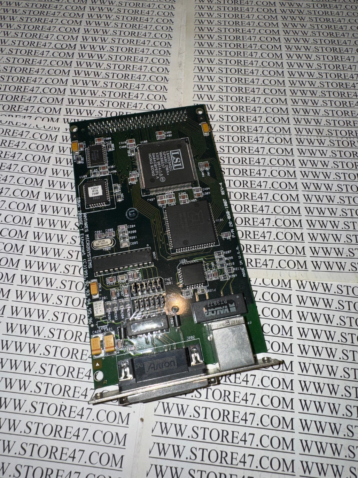 ANTARES Microsystems SBUS 10BASE-T Ethernet 20-050-1007 REV-4
