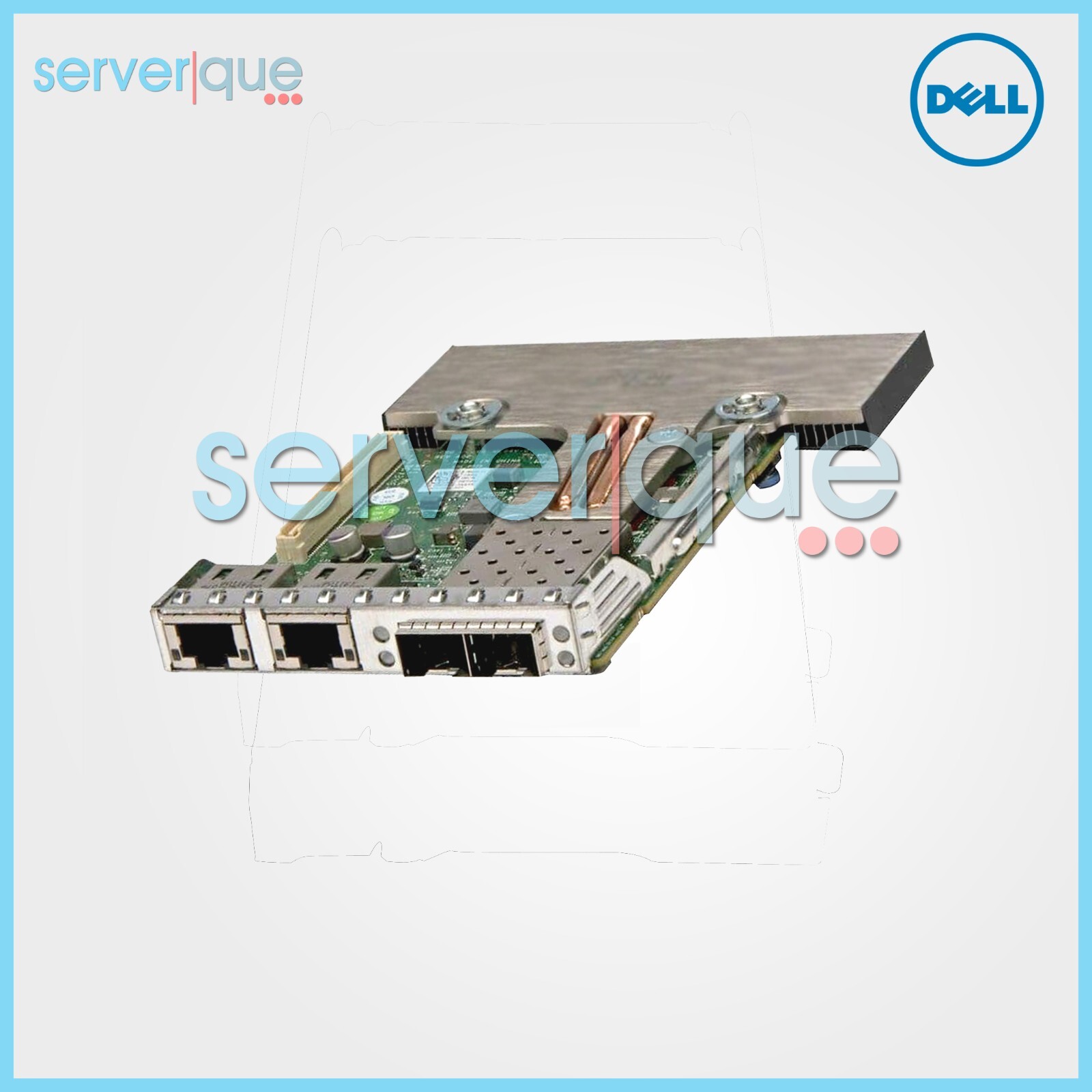 MT09V Dell Broadcom 57800S 10GbE PCIe 2.0 X8 SFP+ Quad-ports Network Adapter