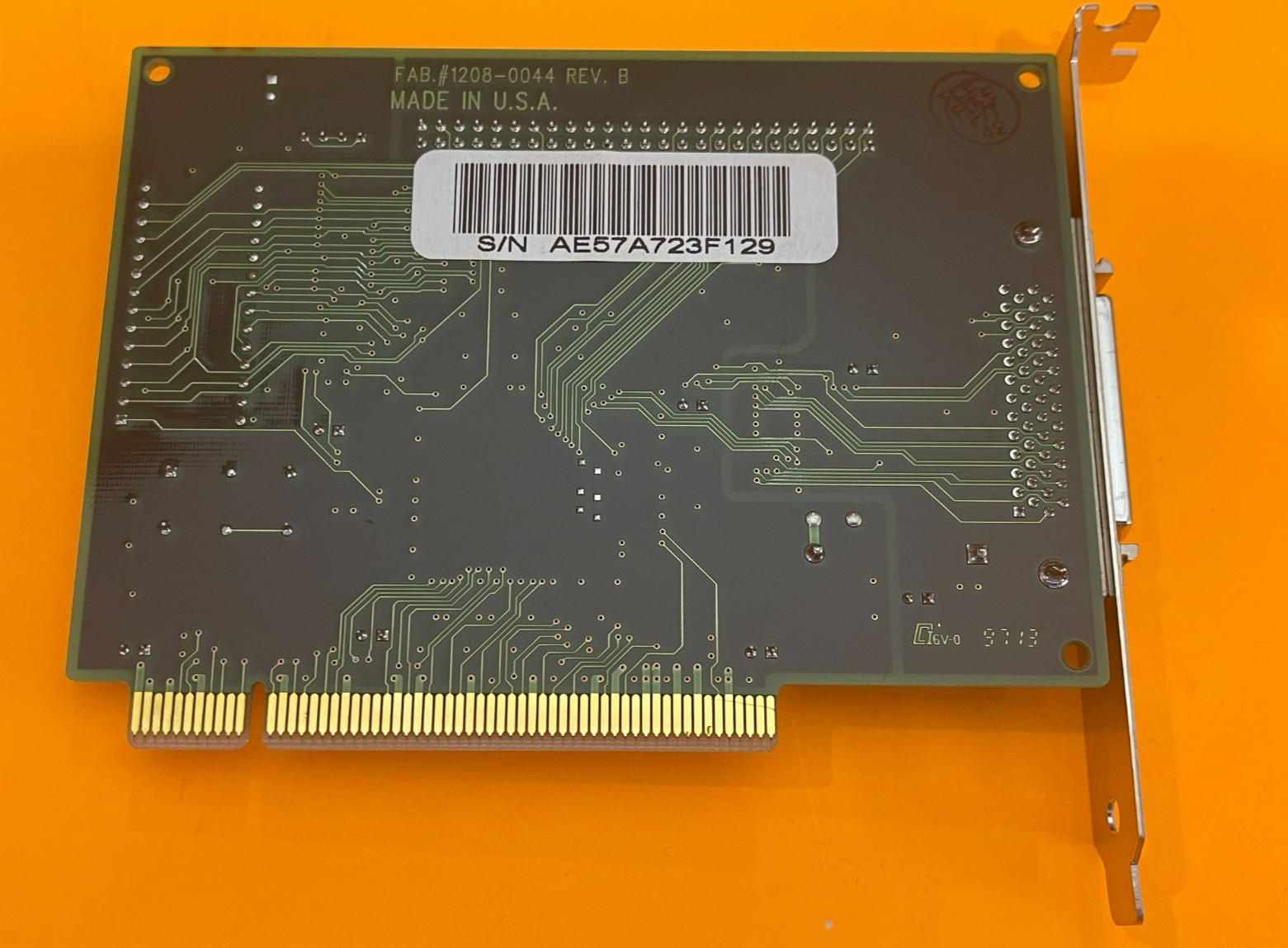 IOMEGA ABP960U PCI JAZ JET ULTRA SCSI CARD PREOWNED VINTAGE SEE DESCRIPTION***