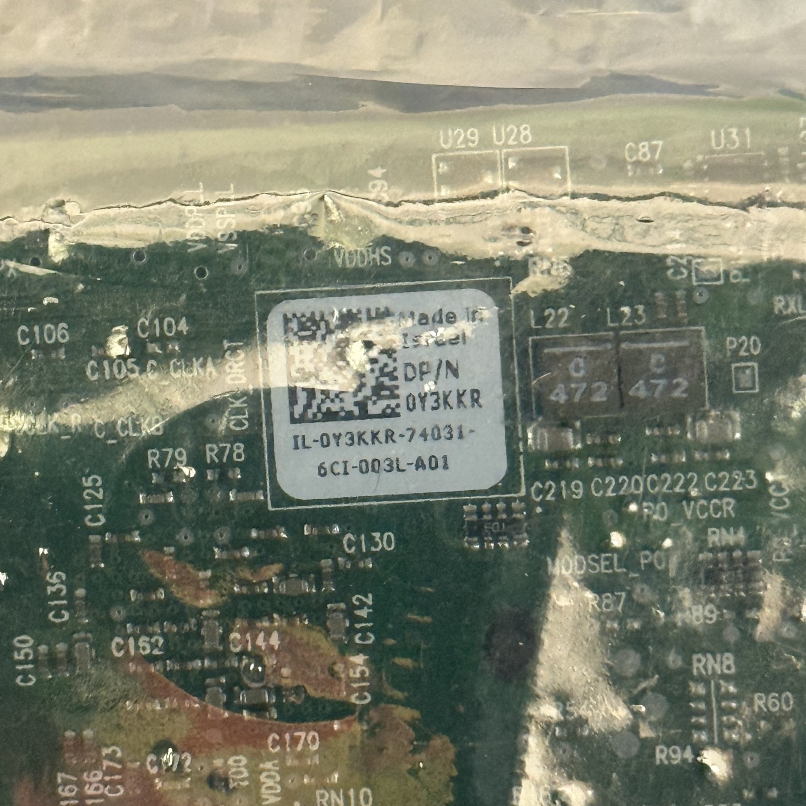 Dell YHTD6 Mellanox CX322A Connectx-3 2-Port 10Gbps PCI-E Network Adaptor 0Y3KKR