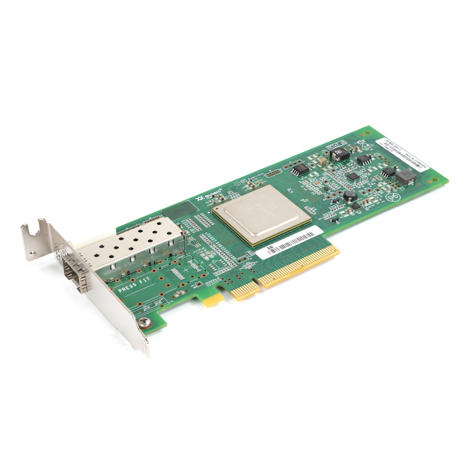 Dell 05VR2M Qlogic QLE2560 Single-Port 8GB FC PCIe 2.0 x8 NIC Half Height Brackt