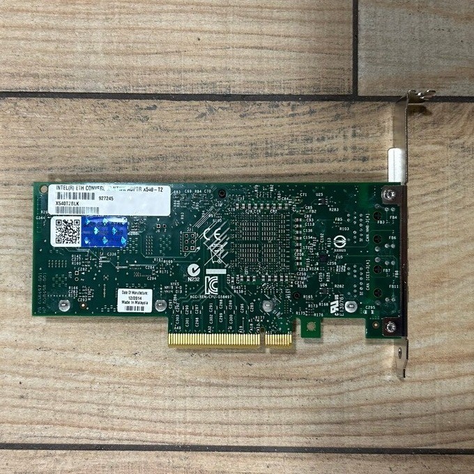 Intel X540-T2 PCIe x8 1Gb/10Gb RJ45 Dual Port Ethernet Network Adapter X540-2T