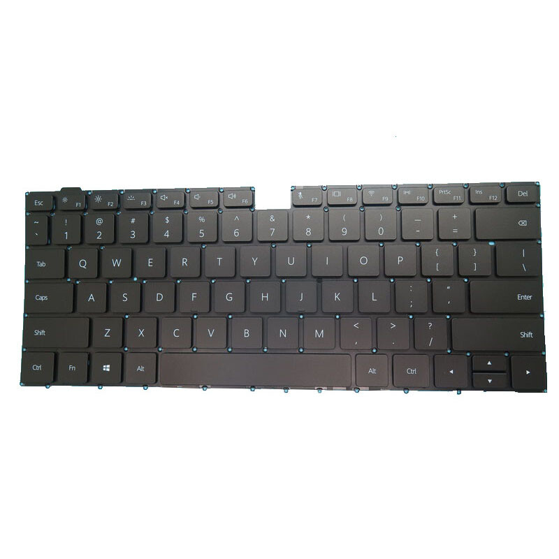 Laptop Backlit Keyboard For HUAWEI MateBook 14 KLVL-WFH9 United States US Black