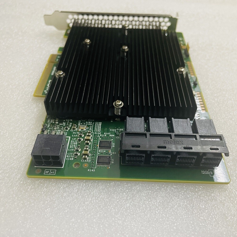 NEW LSI SAS 9300-16I 12GB/S HBA BUS ADAPTER CARD IT Mode 4*SFF-8643 SATA Cable