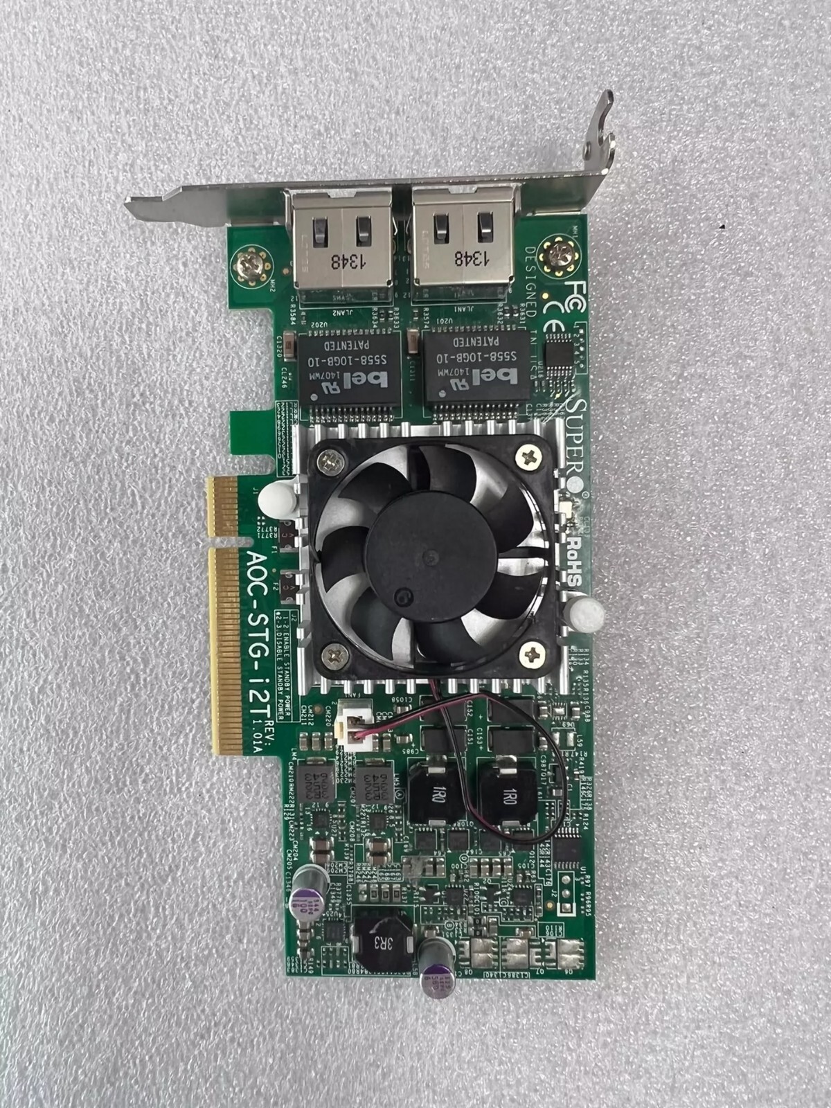 SuperMicro AOC STG-I2T X540-AT2 Dual Port 10G Ethernet RJ45 Network Card