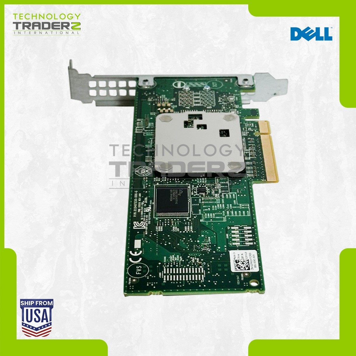 2PHG9 Dell Dual Port 12Gbps SAS PCI-E 3.0 x8 HBA 02PHG9 W/ Long Bracket