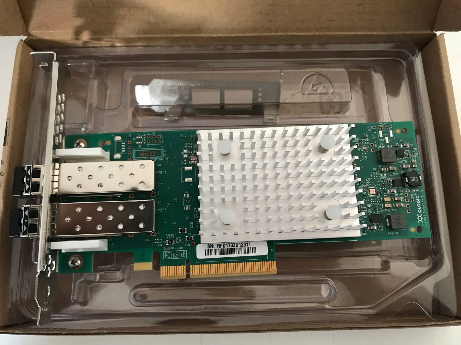 P9D94A HPE STOREFABRIC SN1100Q 16GB DUAL PORT FIBRE CHANNEL HBA (Includes 2 SFP)