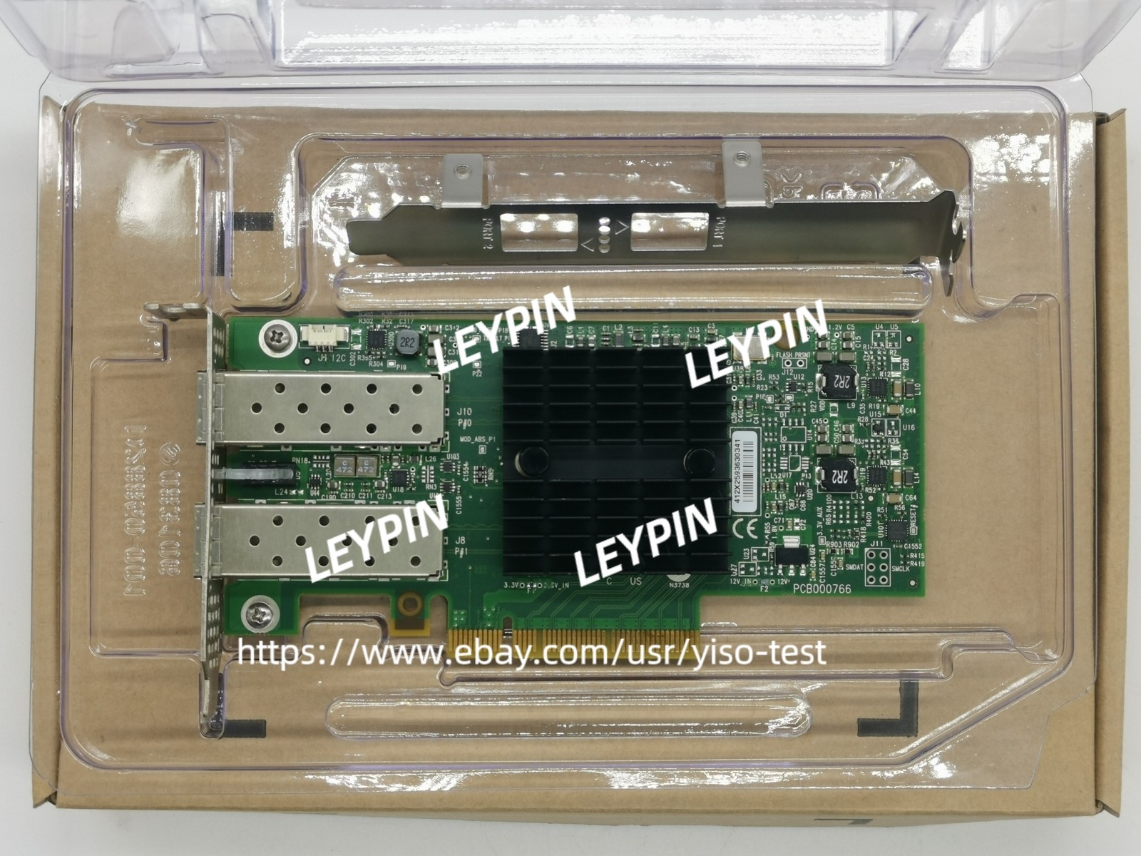 Dell Mellanox ConnectX-3 10Gb SFP+ Dual Port CX322A Network Card – YHTD6 0YHTD6