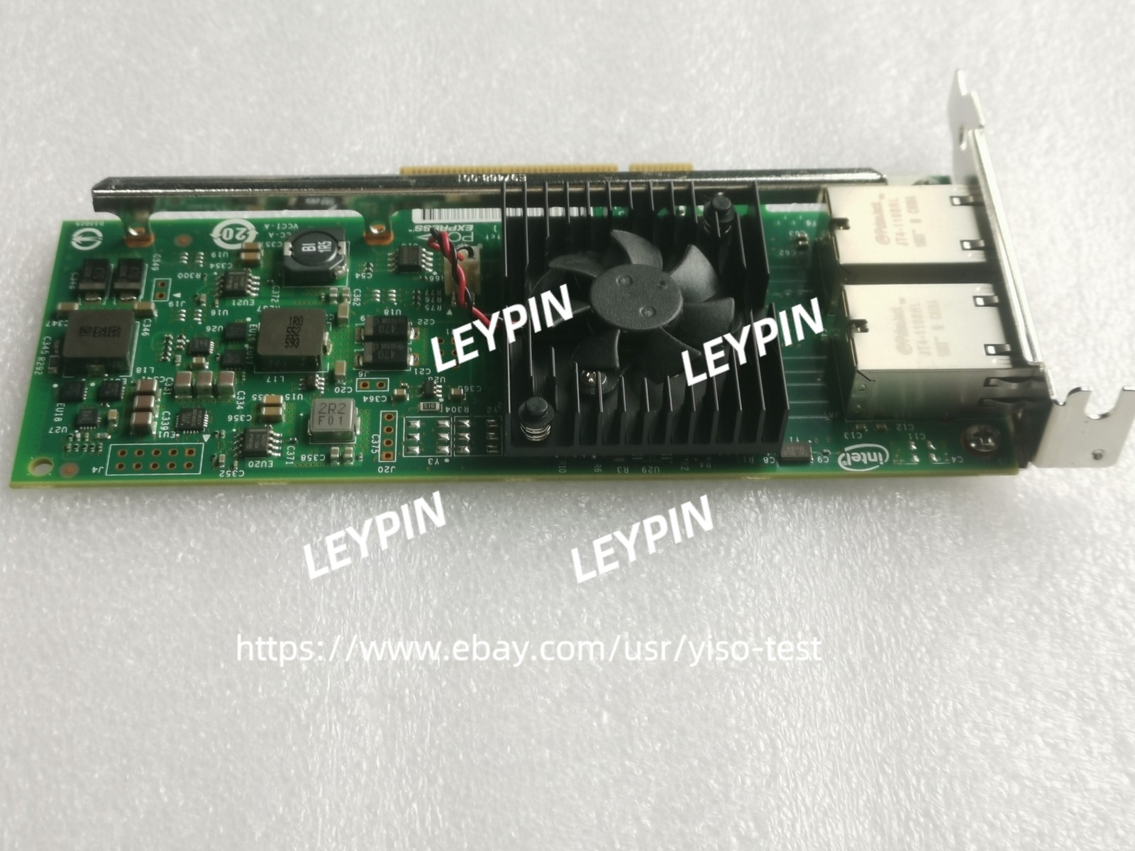 INTEL/DELL X540-T2 CONVERGED DUAL PORT ETHERNET NETWORK ADAPTER K7H46/3DFV8
