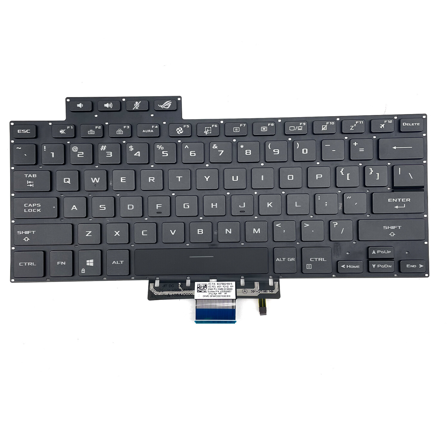 New Keyboard Black Backlit For Asus ROG Zephyrus G15 GA503 GA503QR G16 M16 GU603