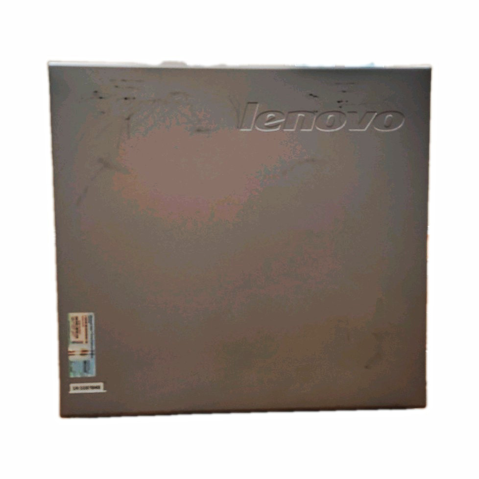 Lenovo ThinkCentre MicroATX Mini Tower Case Silver Steel 2×3.5 1×5.25