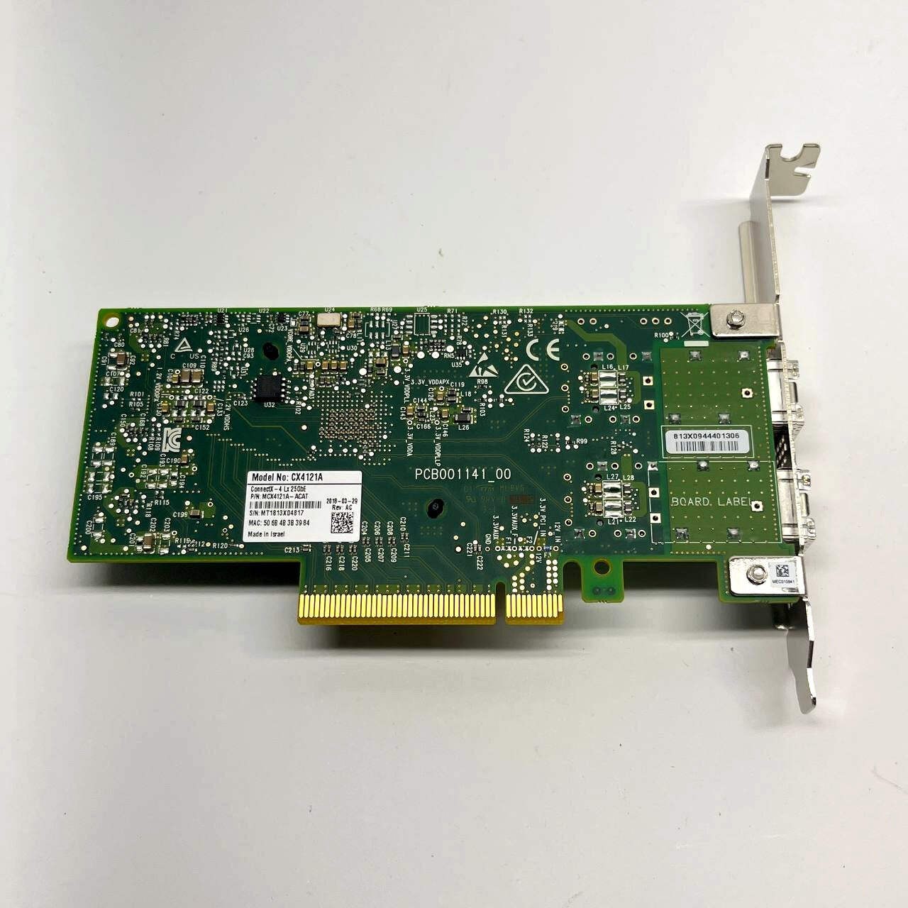 Mellanox ConnectX-4 Lx CX4121A Dual Port 25GbE SFP28 PCIe NIC