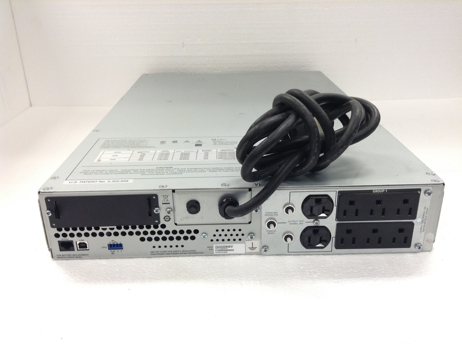 APC SMT2200RM2U 8 Outlets Smart-UPS 2200VA Rack Mount UPS,No Batteries FREE SHIP