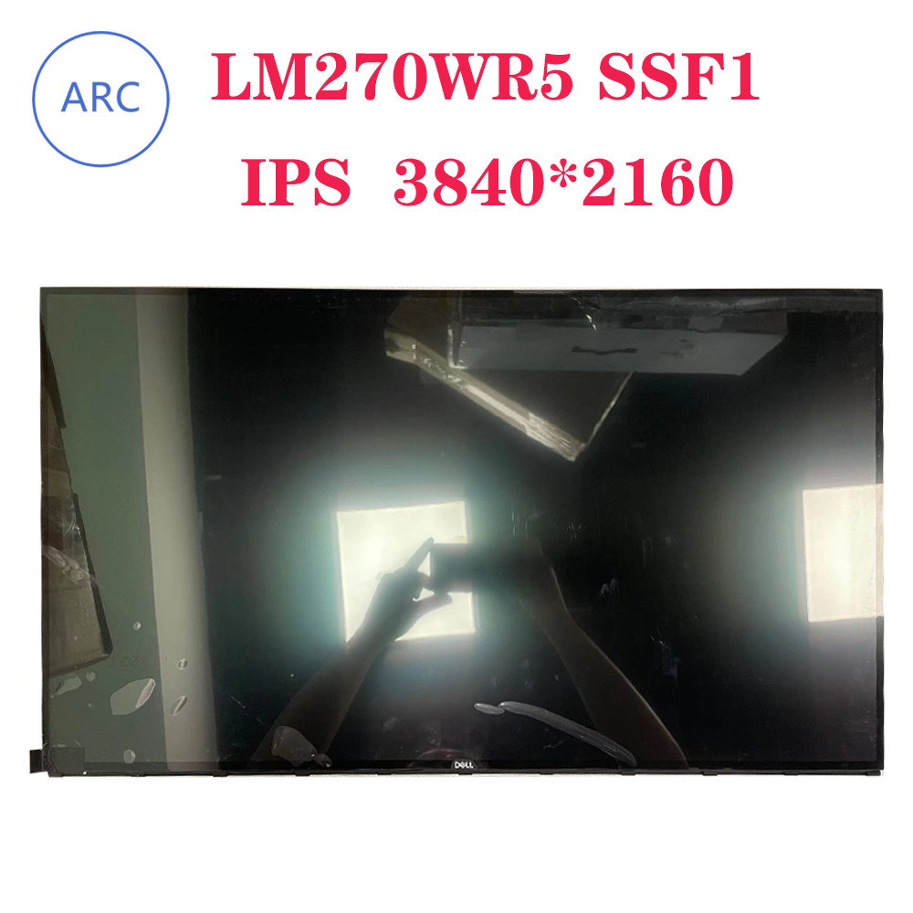 27″ NEW Original LCD Screen LM270WR5 SSF1 IPS UHD 3840*2160 For Dell U2720Q QM