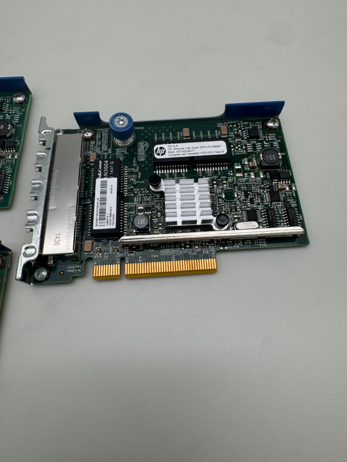HP 331FLR FlexibleLOM 4-Port Gigabit Ethernet Adapter 629133-002 Lot of 3