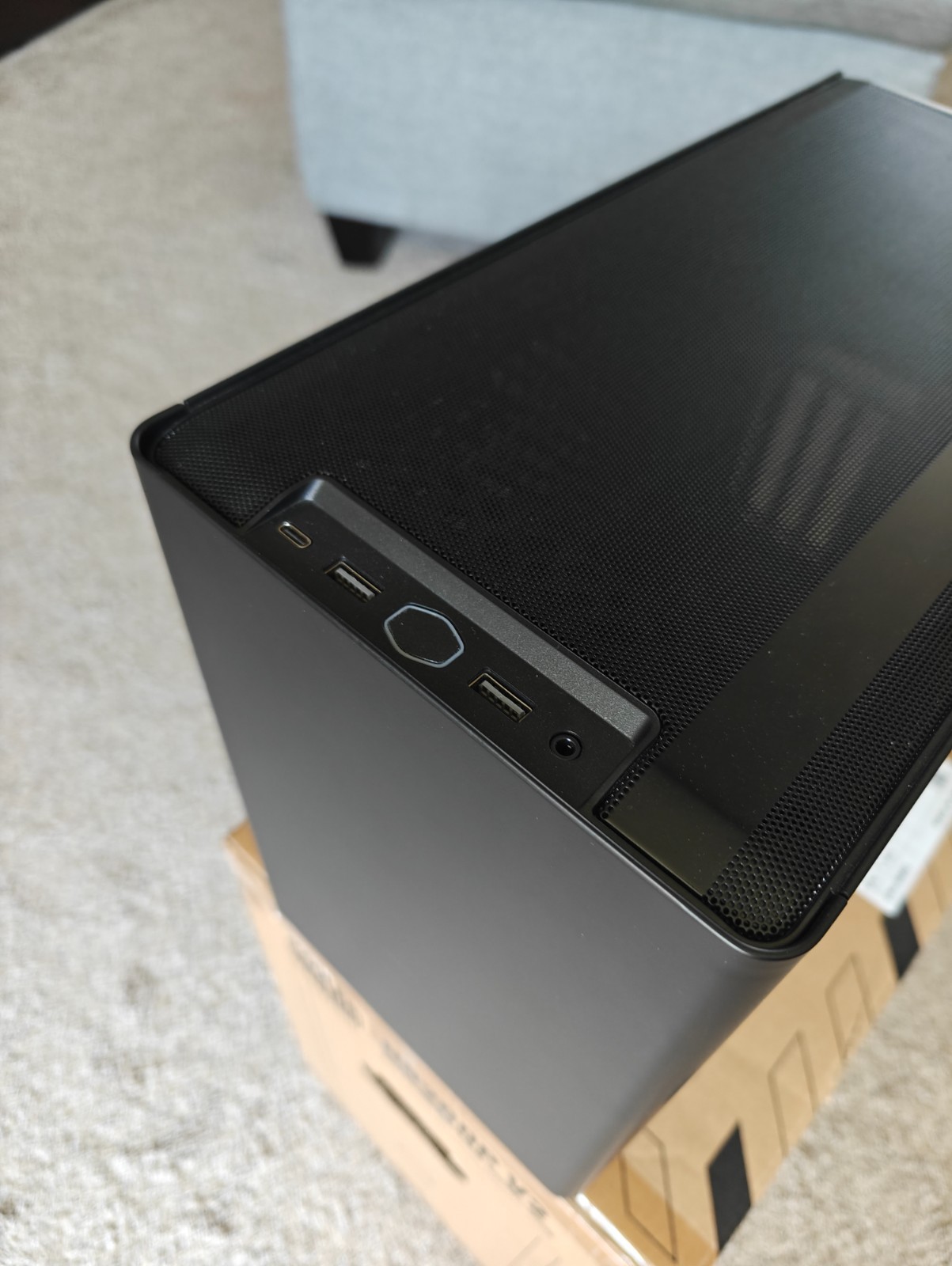Cooler Master MasterBox NR200P V2 Mini-ITX Mini Tower Desktop Computer Case