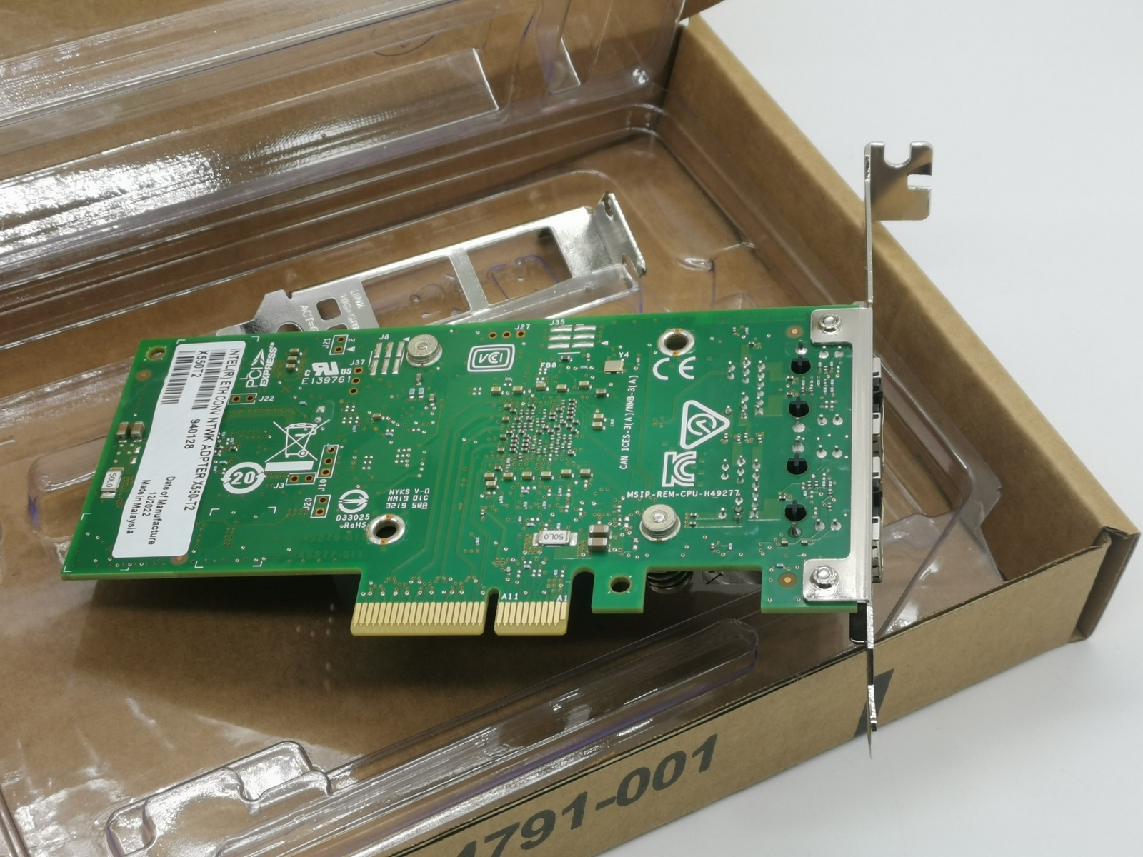 OEM Intel X550-T2 10G Ethernet Server Adapter Converged Network Adapter