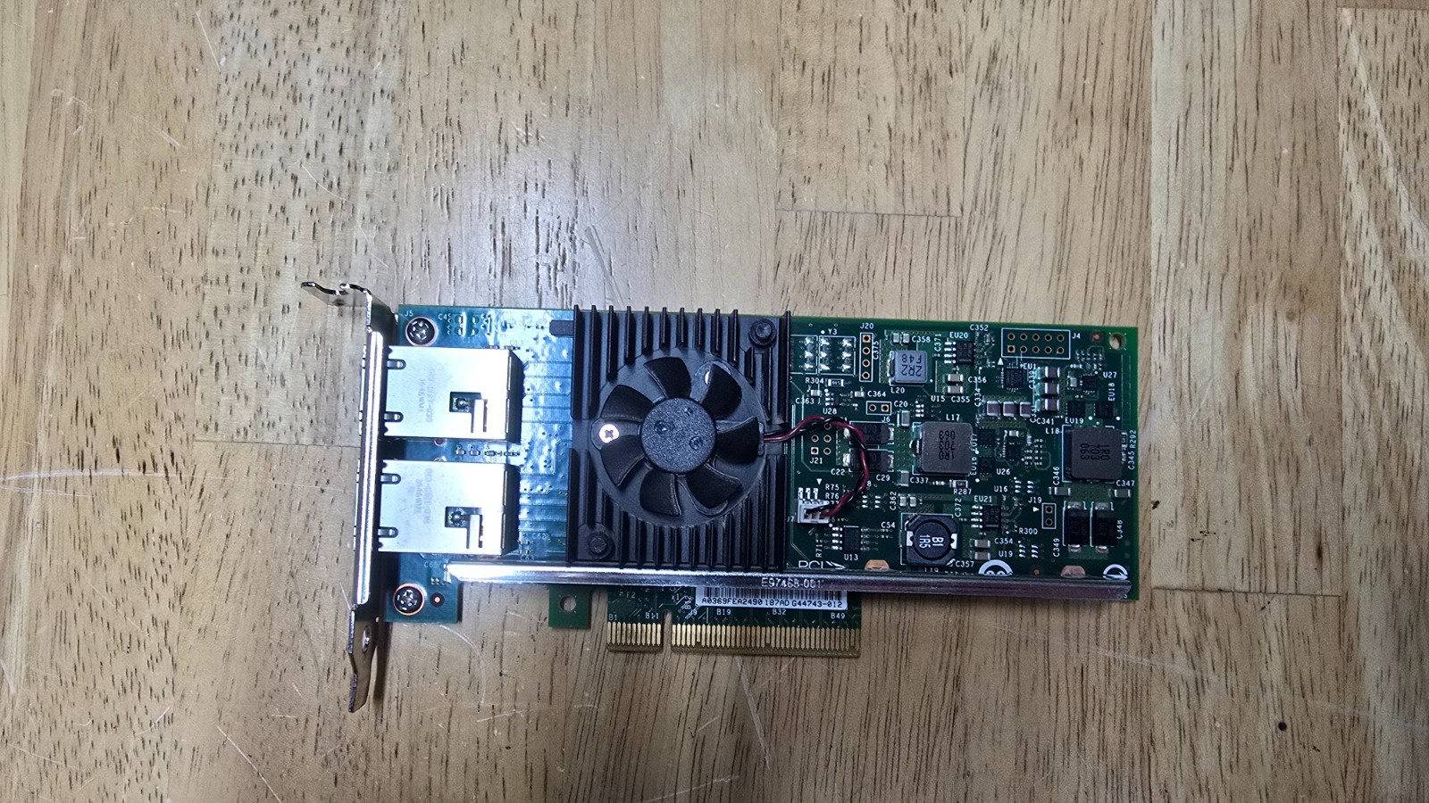 Genuine Dell X540-T2 Dual Port 10GbE Converged Network Adapter K7H46 3DFV8 -Low