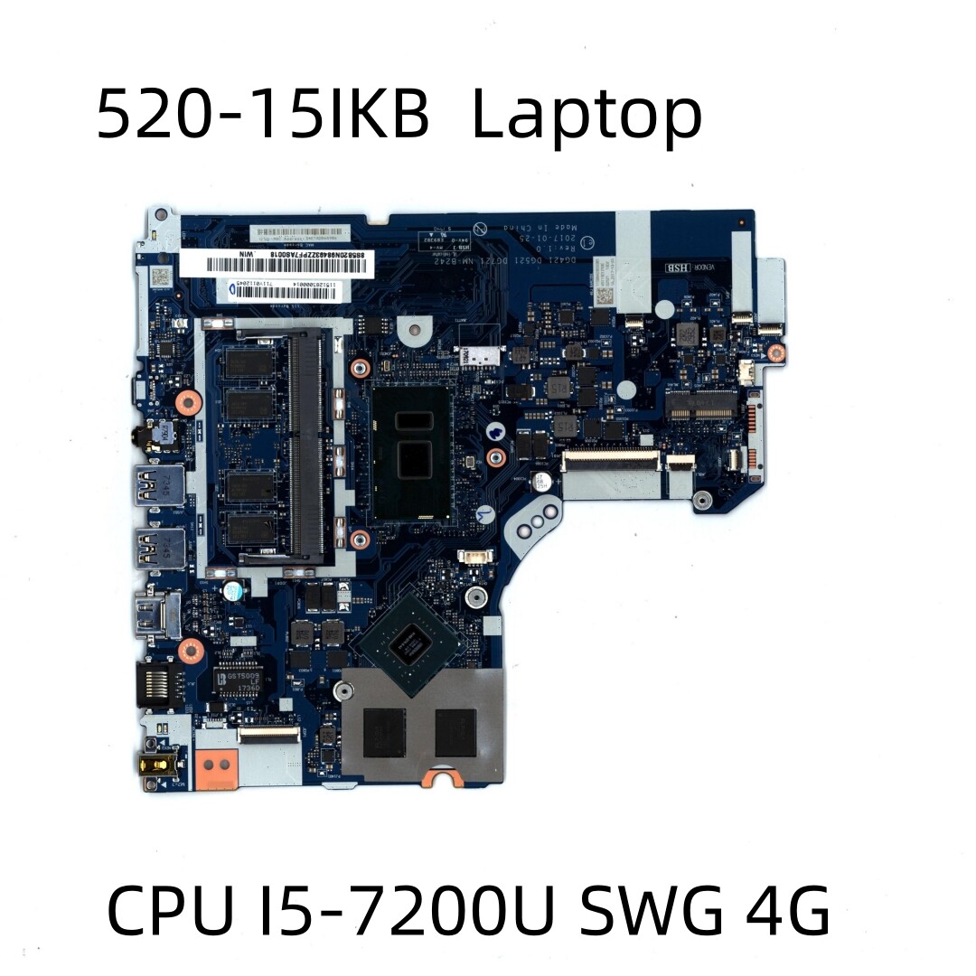 For Lenovo ideapad 520-15IKB Motherboard I5-7200U SWG 4G 5B20N98493