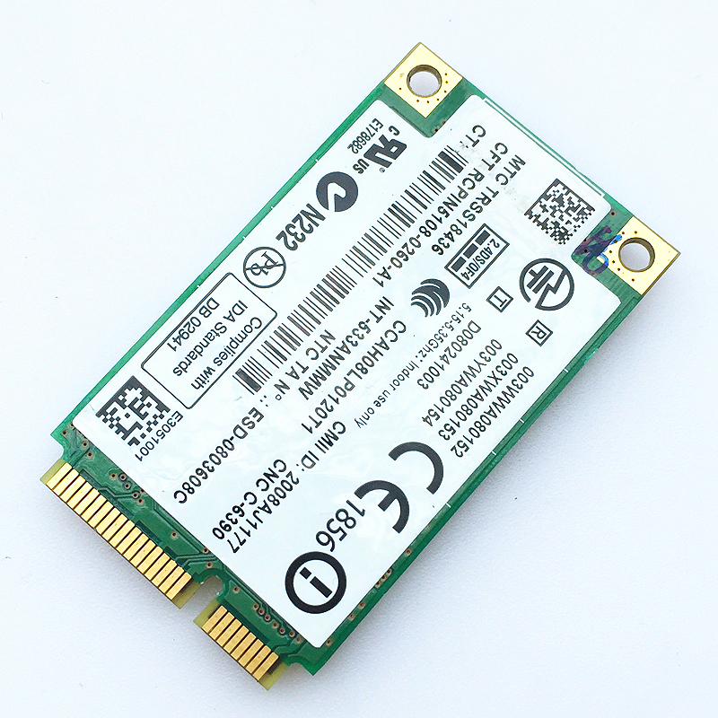 Intel WiFi Link 5300 533ANMMW 802.11n WLAN Wireless Card For HP 8530p 6930 Lapto