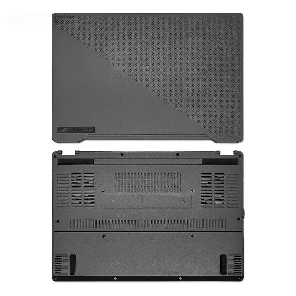 New For ASUS ROG 14 Zephyrus GA401 LCD Back Cover / Palmrest / Bottom Case Gray
