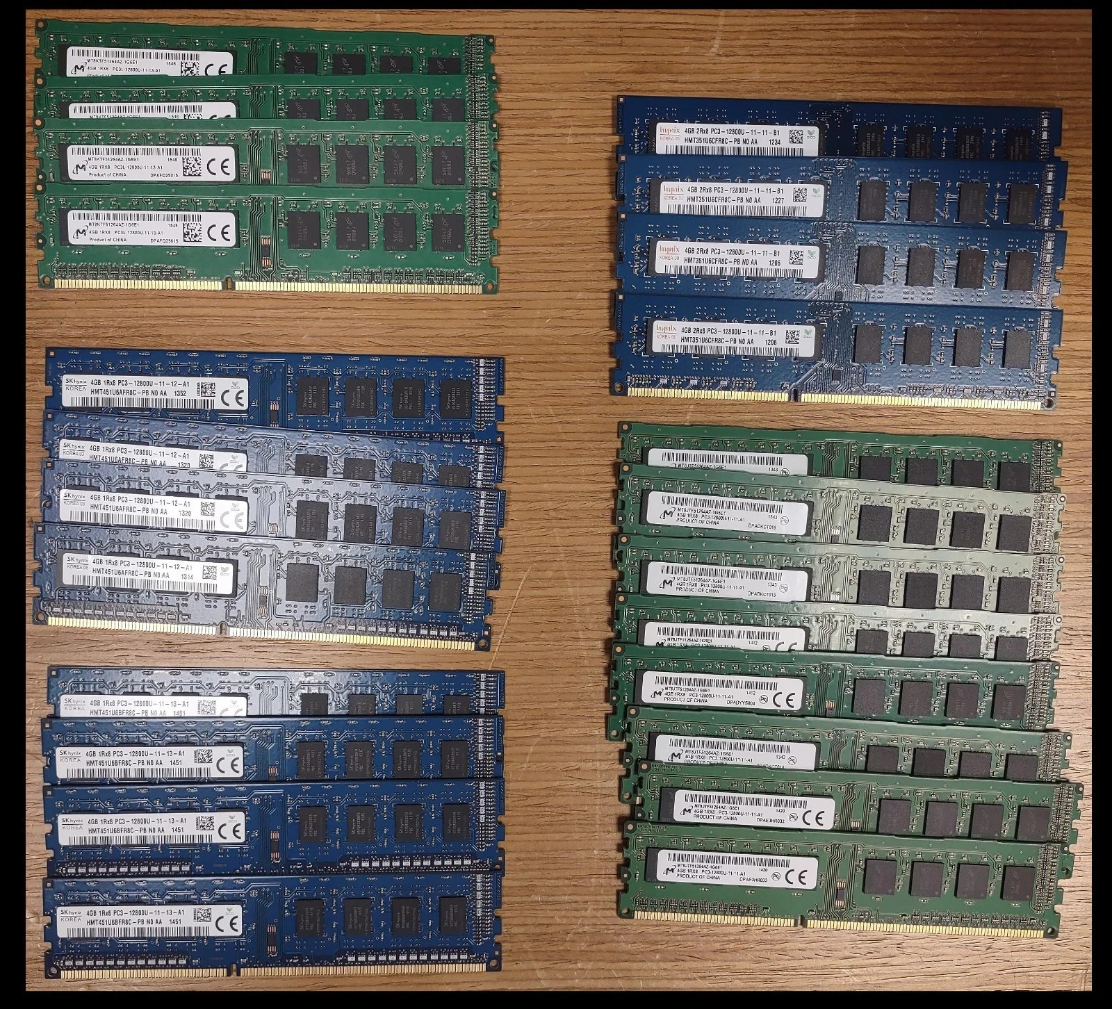 16GB 4x4GB PC3-12800U Dell OptiPlex 7010 7020 9010 9020 990 980 790 Ram Memory