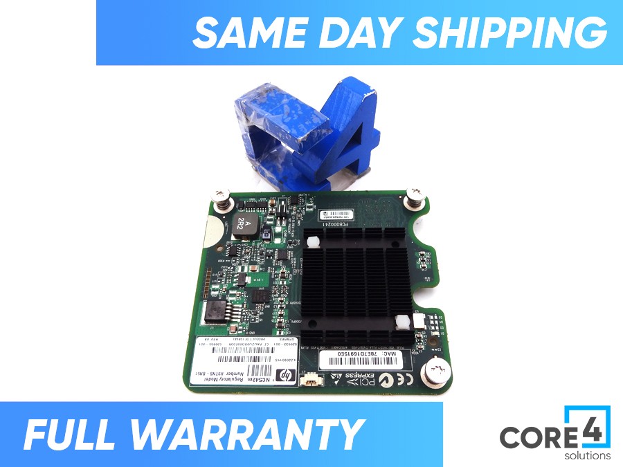 HP 539933-001 NC542M DUAL PORT FLEX-10 – 539857-B21, 539855-001