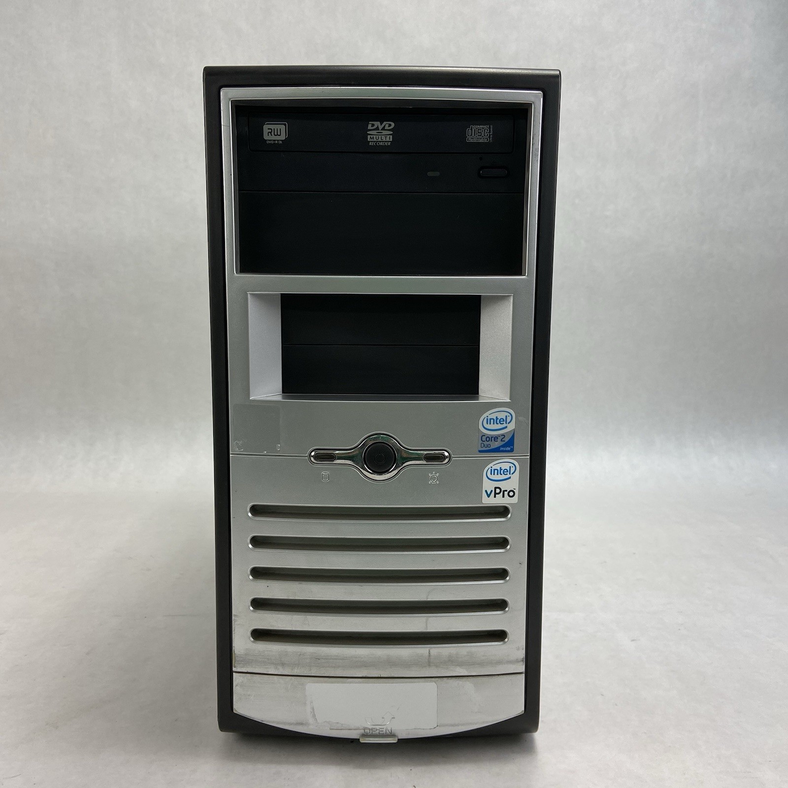 FoxConn TS001-V-D350A Mini Tower Bare Bones Case No PSU