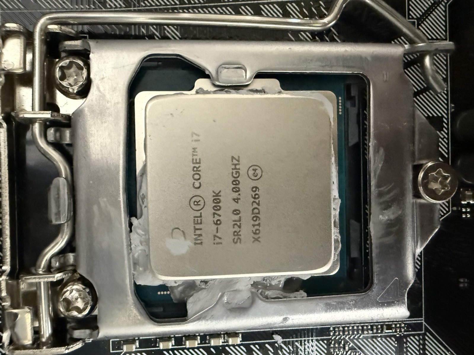 Asus Z170-PRO ATX Motherboard +i7-6700K CPU + I/O Shield Tested