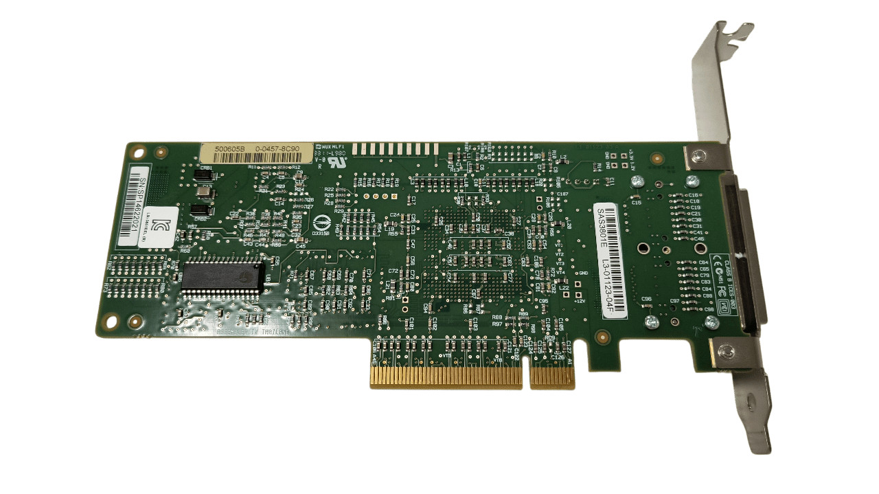 LSI SAS3801E L3-01123-04E PCI-E 3GB/s Dual Port External HBA