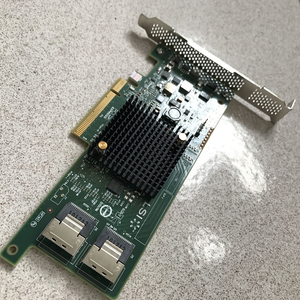 LSI SAS 9207-8i IT Mode SATA SAS 6Gb/s PCI-E 3.0 Host Bus Adapter Card