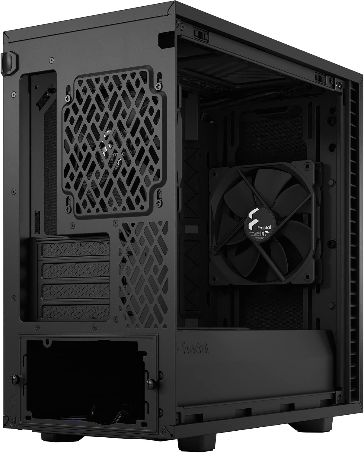 Fractal Design Define 7 Mini Tower Case – Black Solid