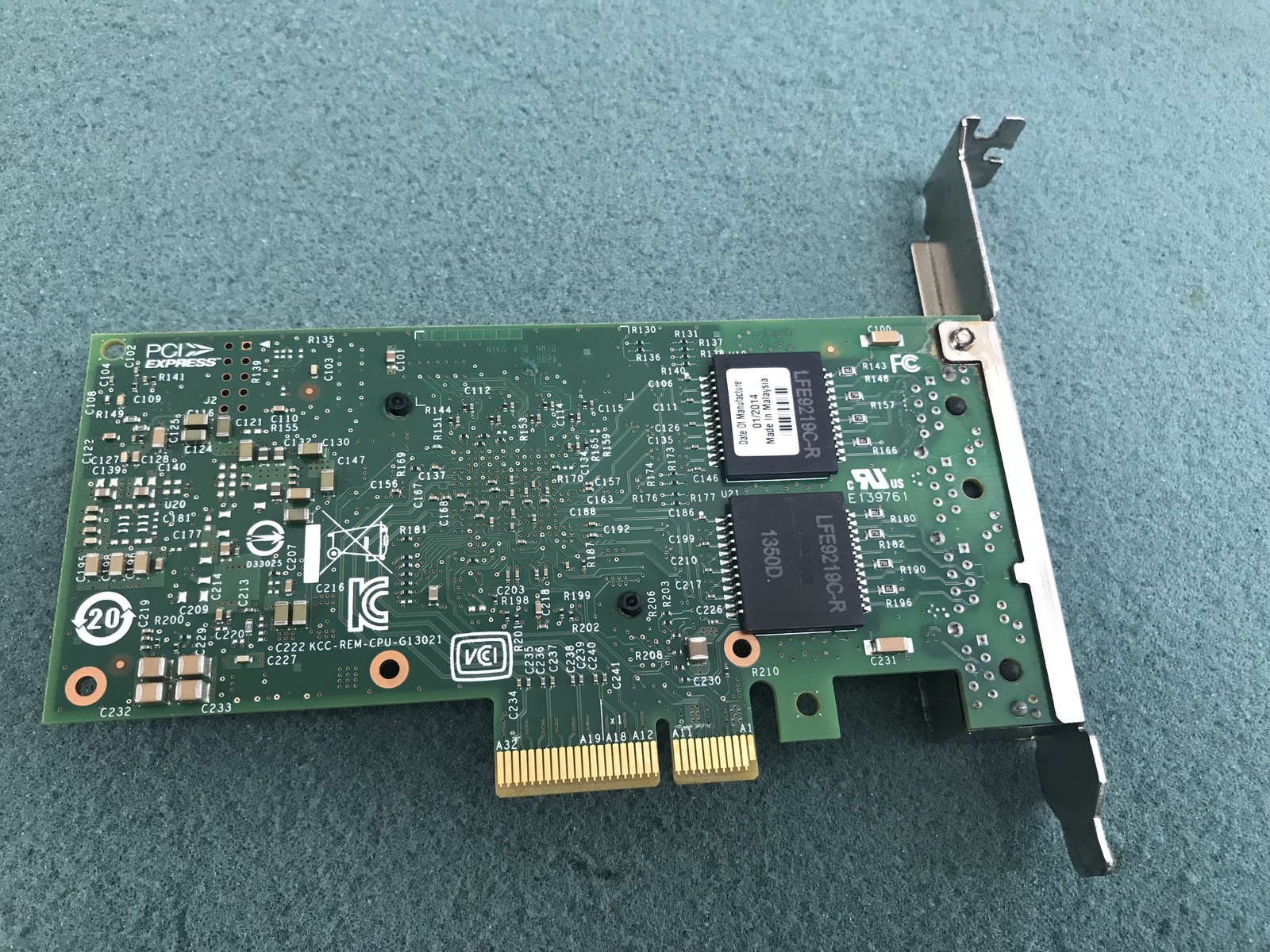 Intel UCSC-PCIE-IRJ45 1 Gbps X4 RJ-45 Ethernet Network Adapter – NET10A
