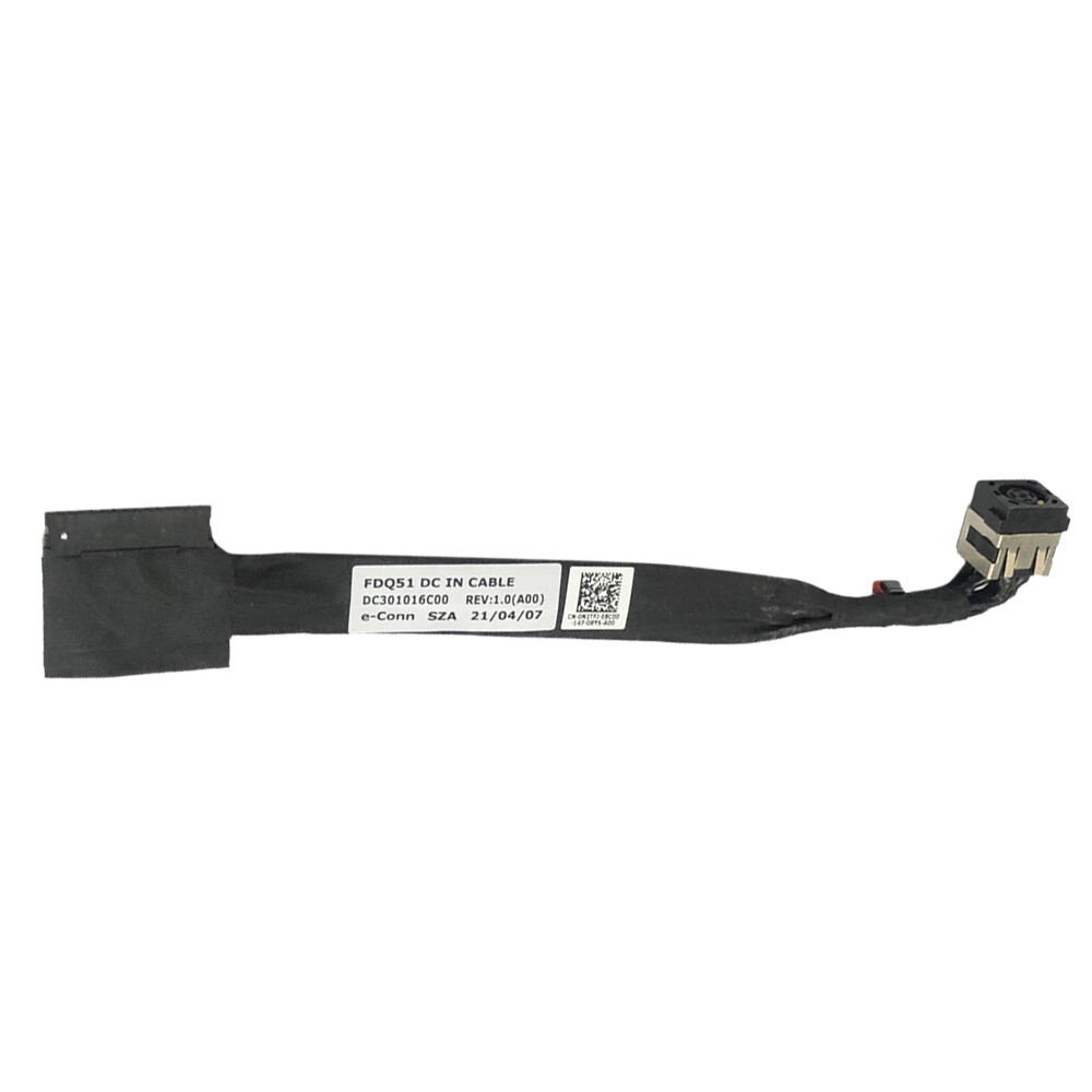 DC IN Power Jack Cable For Dell Alienware M15 R3 M15 R4 FDQ51 0N2TFJ DC301016C00