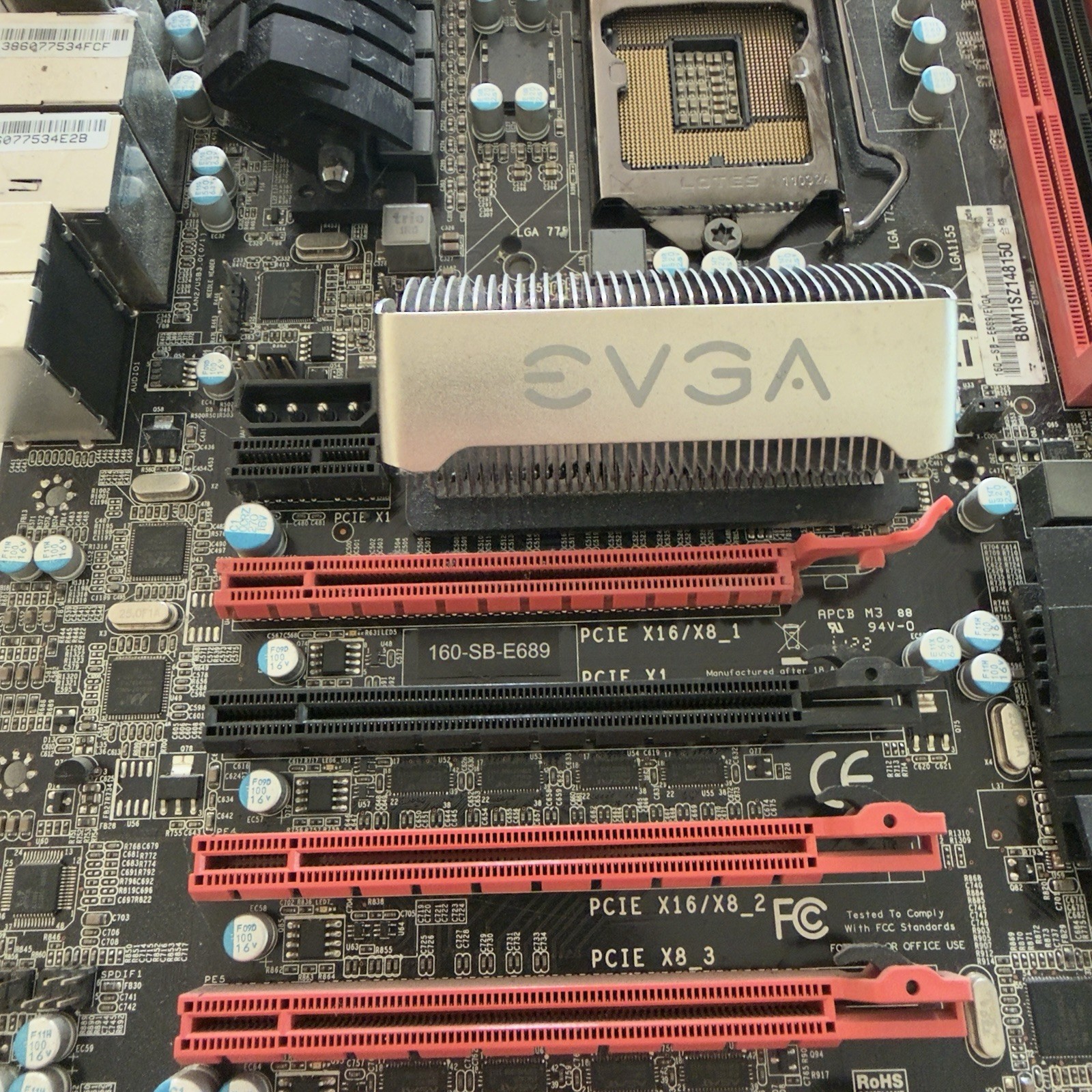 EVGA Z68 FTW Intel 2nd/3rd gen LGA1155 DDR3 ATX motherboard | SEE DESCRIPTION